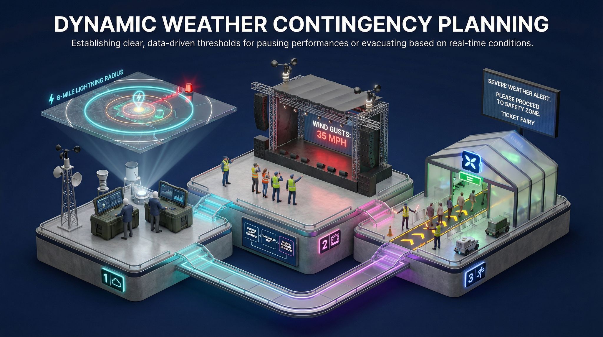 Dynamic Weather Contingency Planning