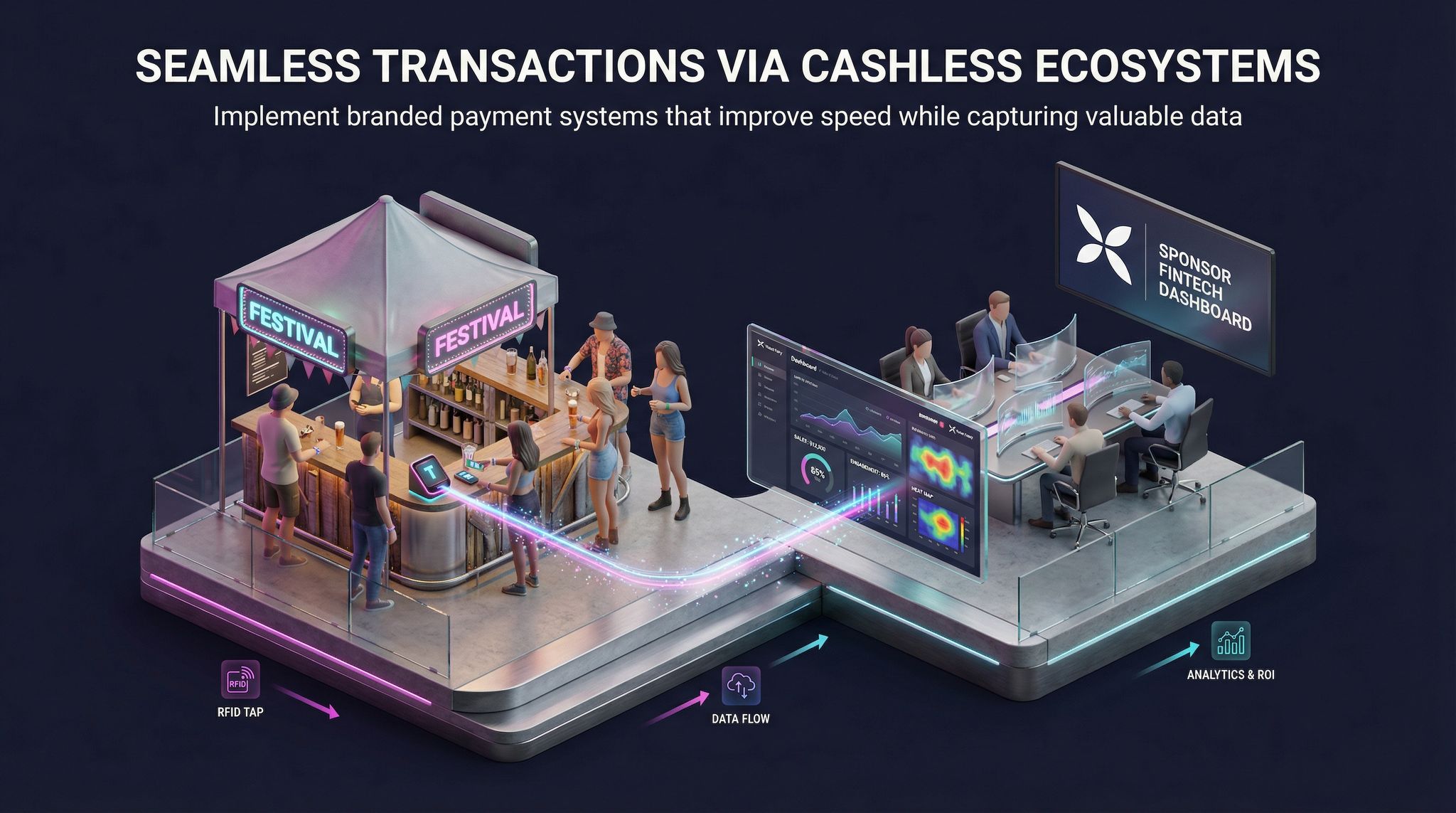 Seamless Transactions via Cashless Ecosystems