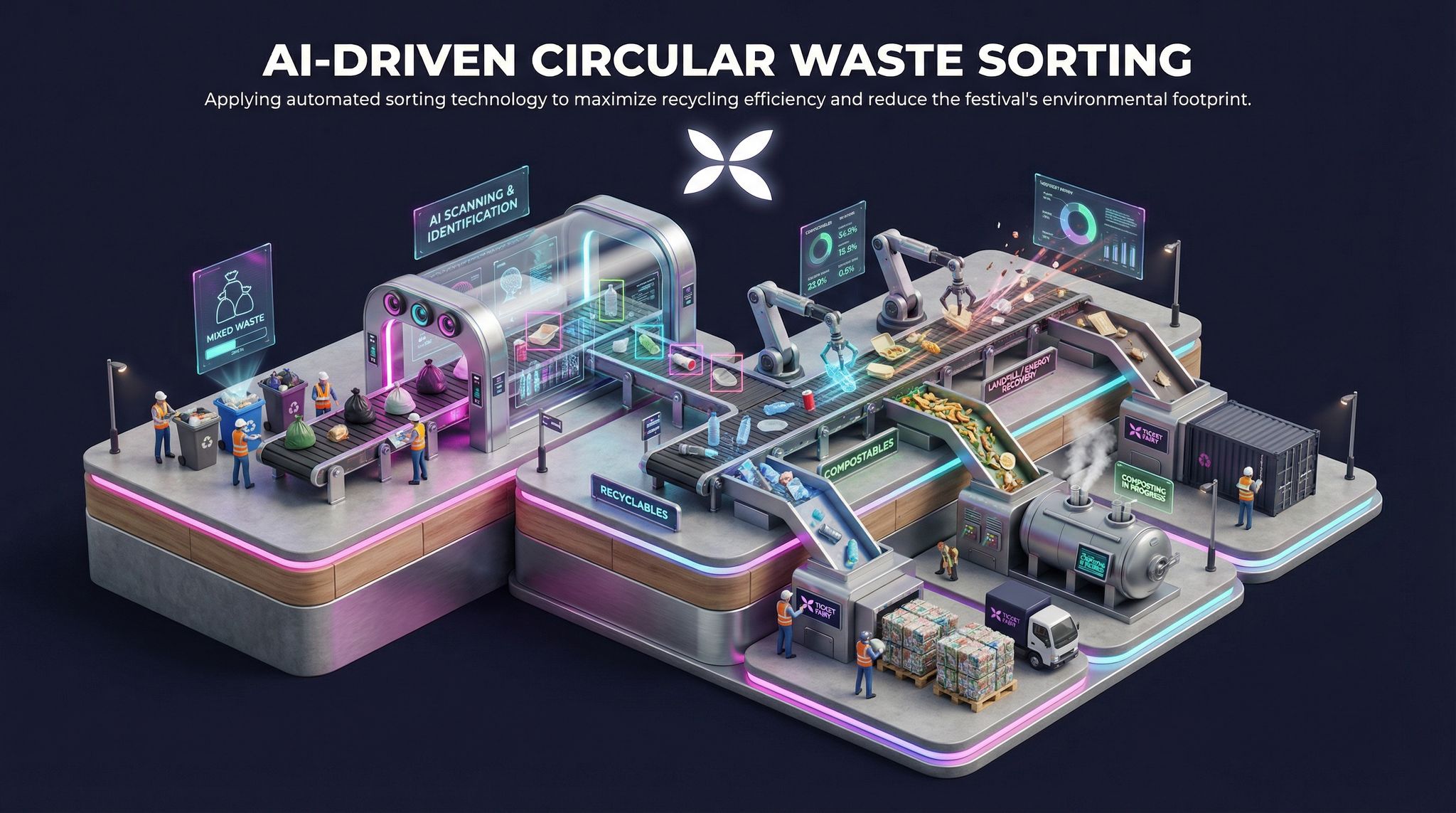 AI-Driven Circular Waste Sorting