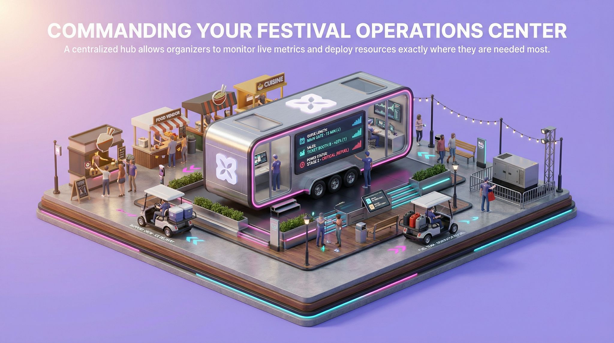 Commanding Your Festival Operations Center