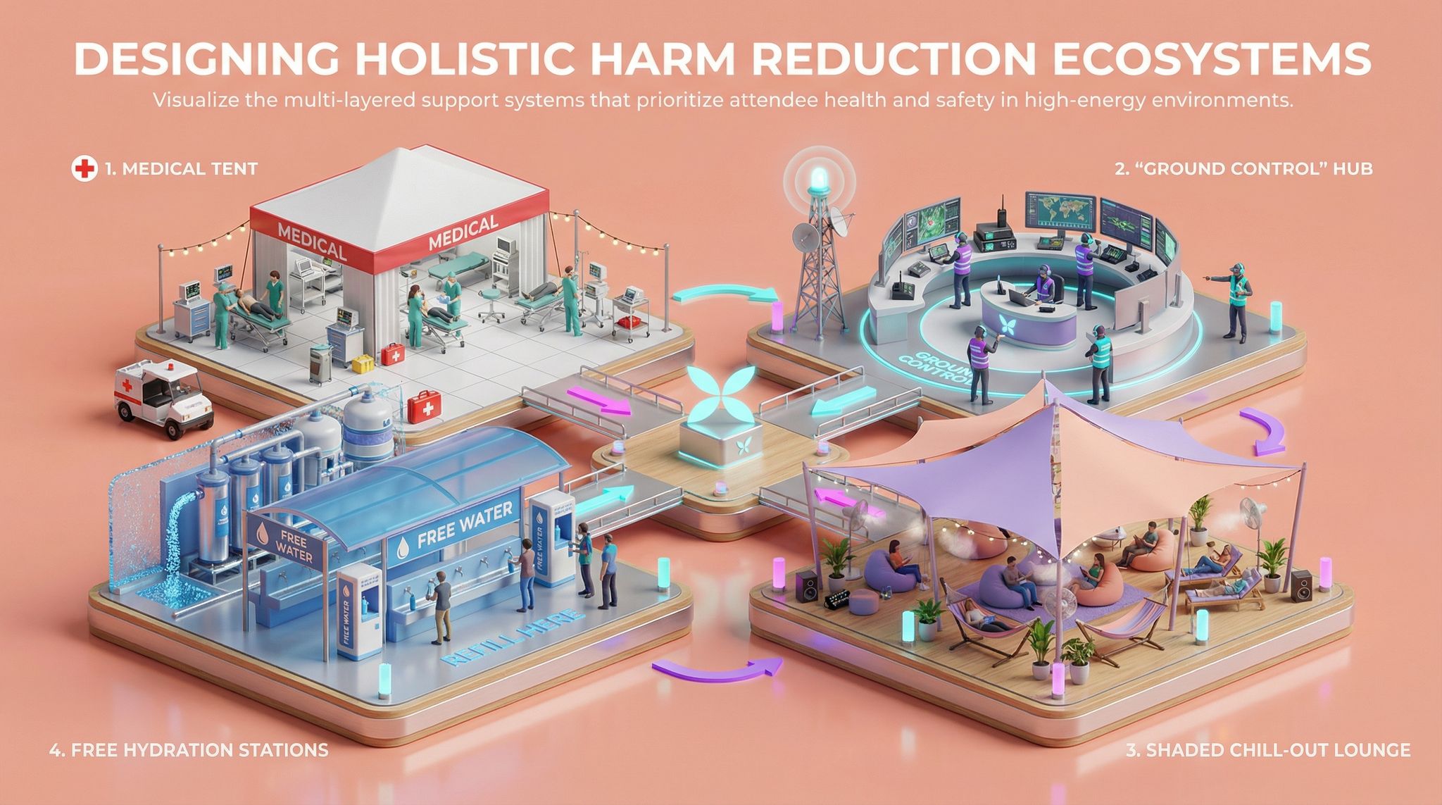 Designing Holistic Harm Reduction Ecosystems