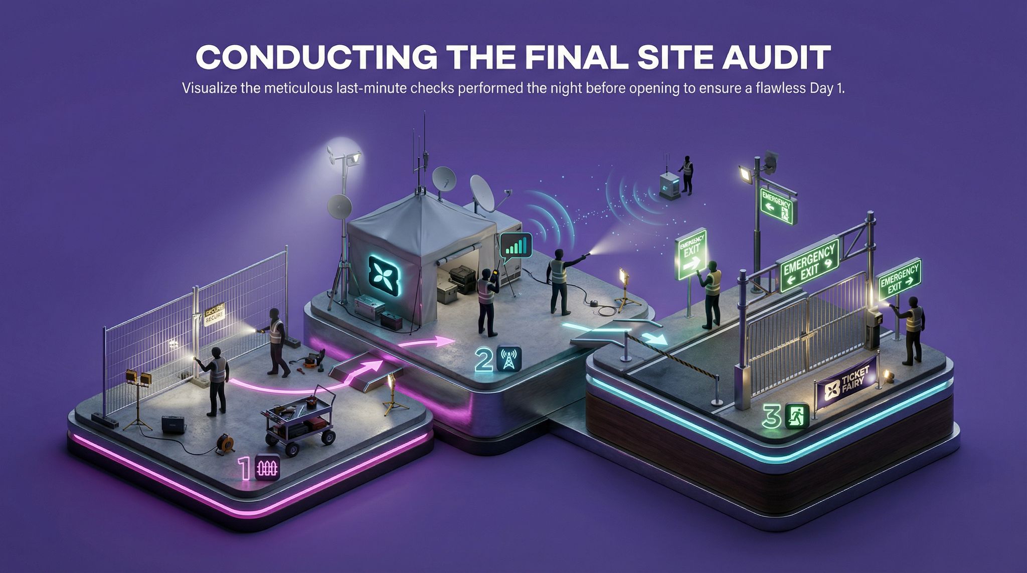 Conducting the Final Site Audit