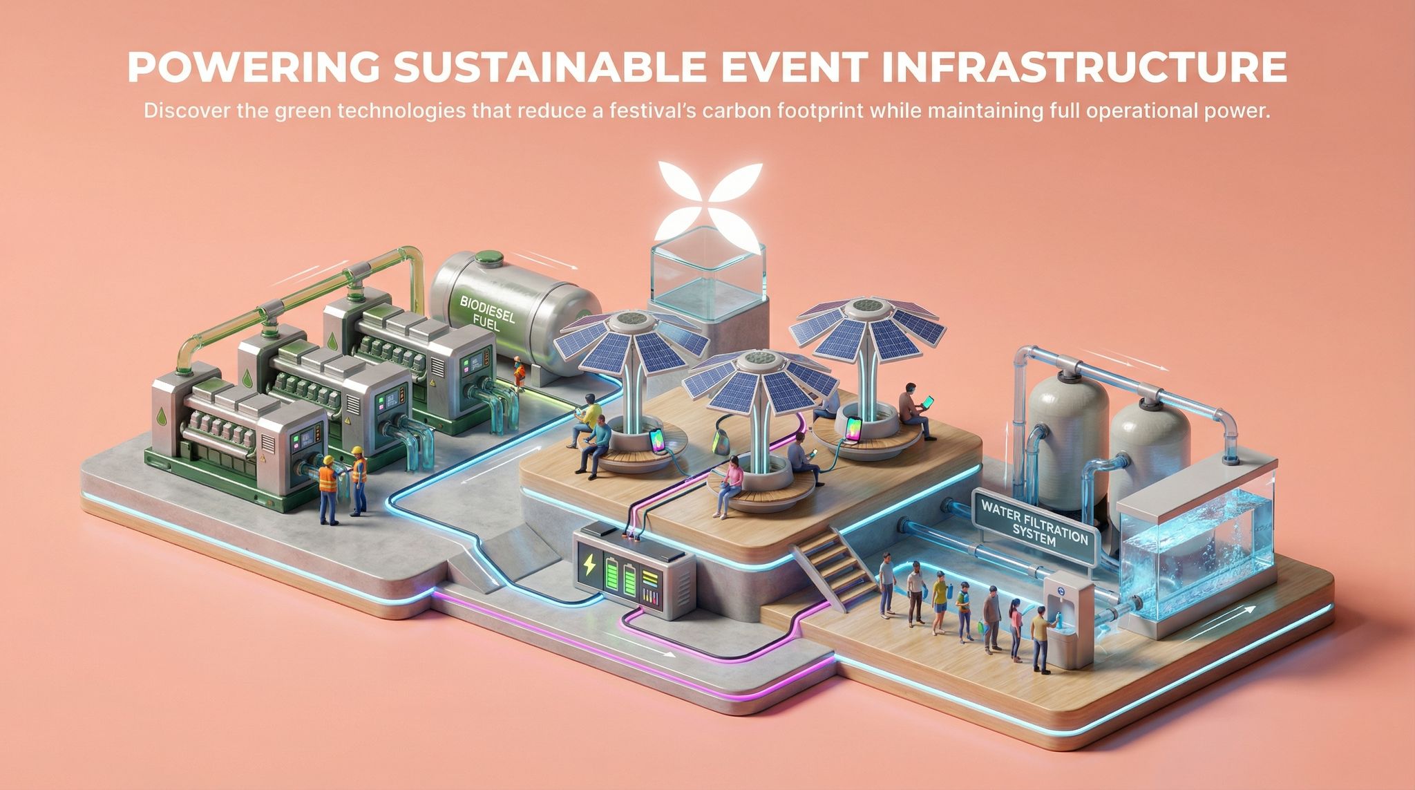 Powering Sustainable Event Infrastructure