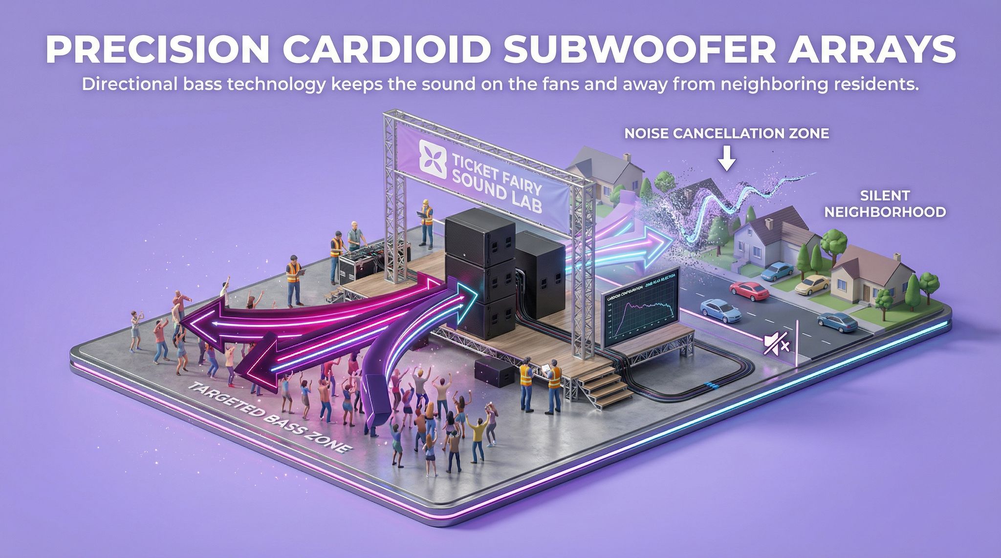 Precision Cardioid Subwoofer Arrays