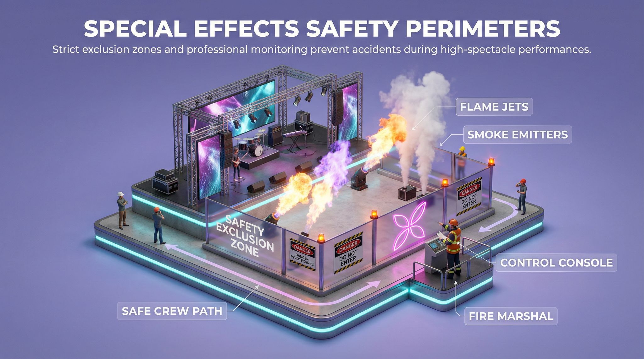 Special Effects Safety Perimeters