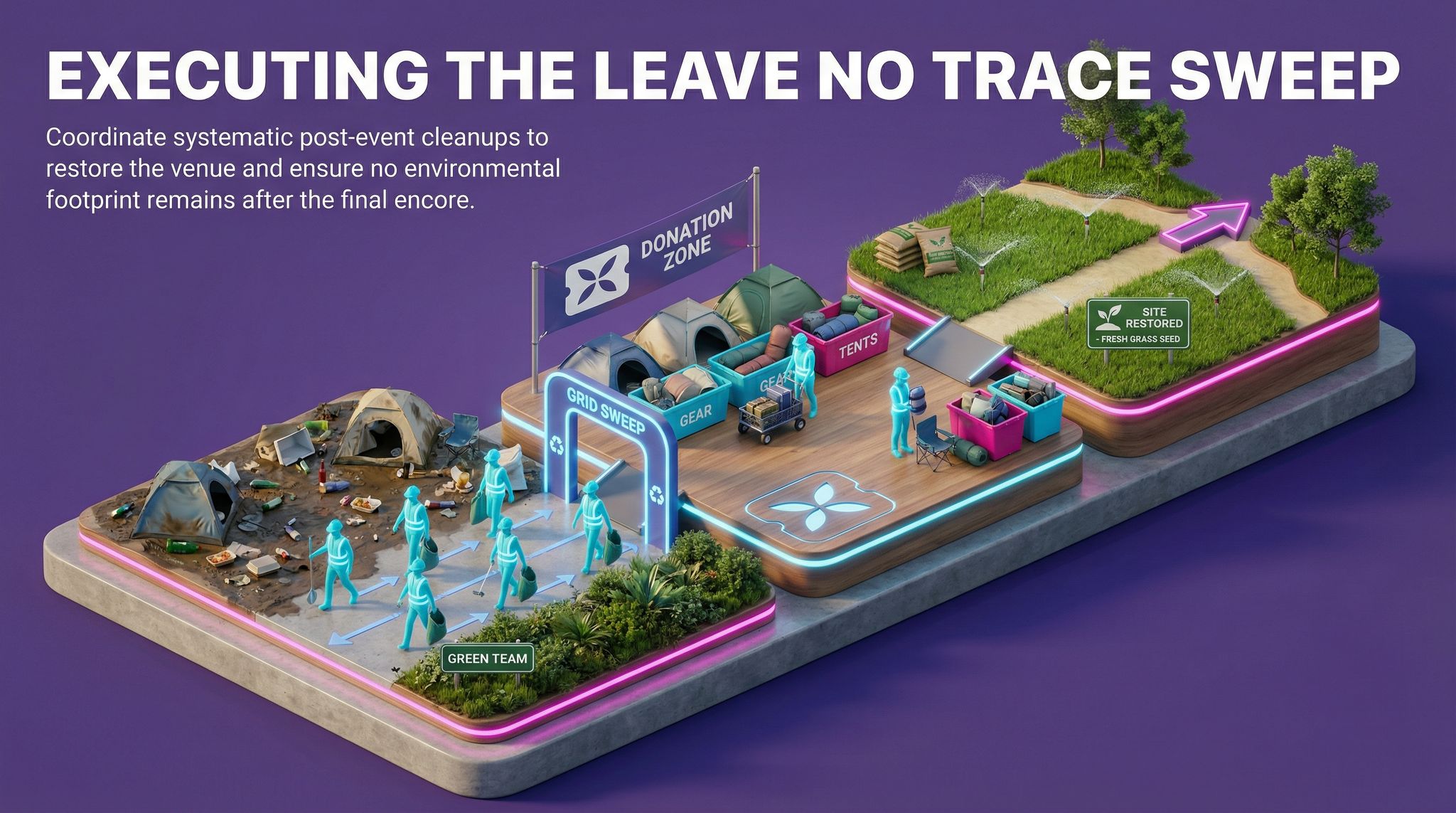 Executing the Leave No Trace Sweep