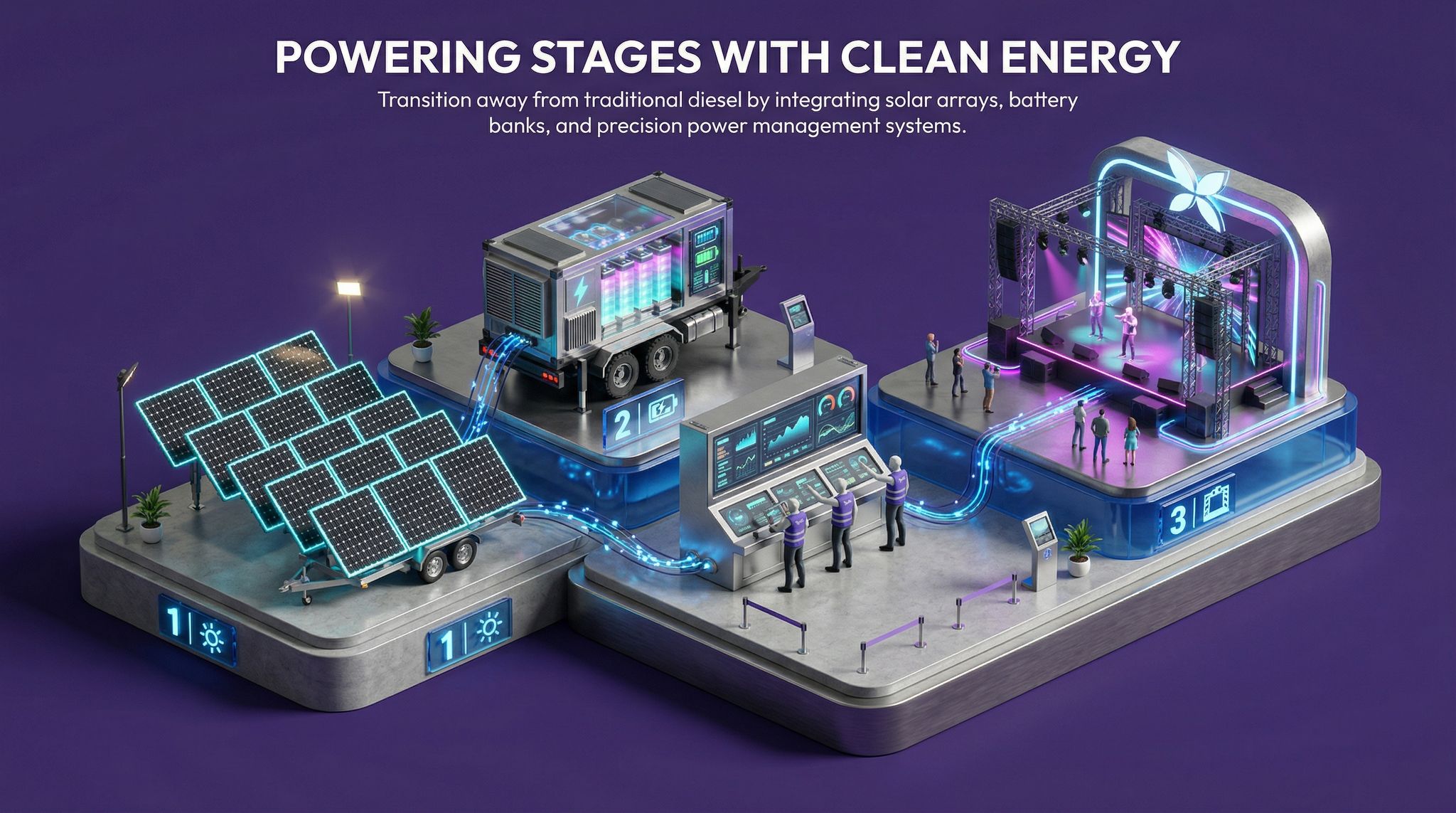 Powering Stages with Clean Energy