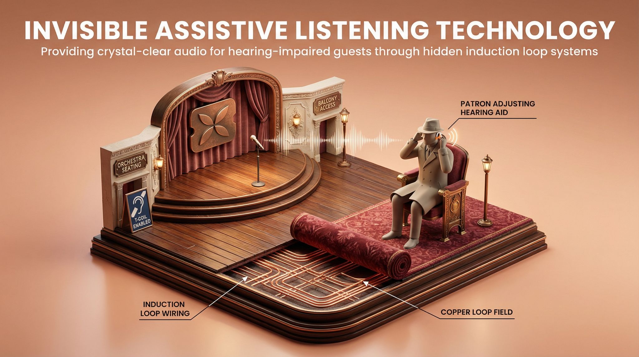 Invisible Assistive Listening Technology