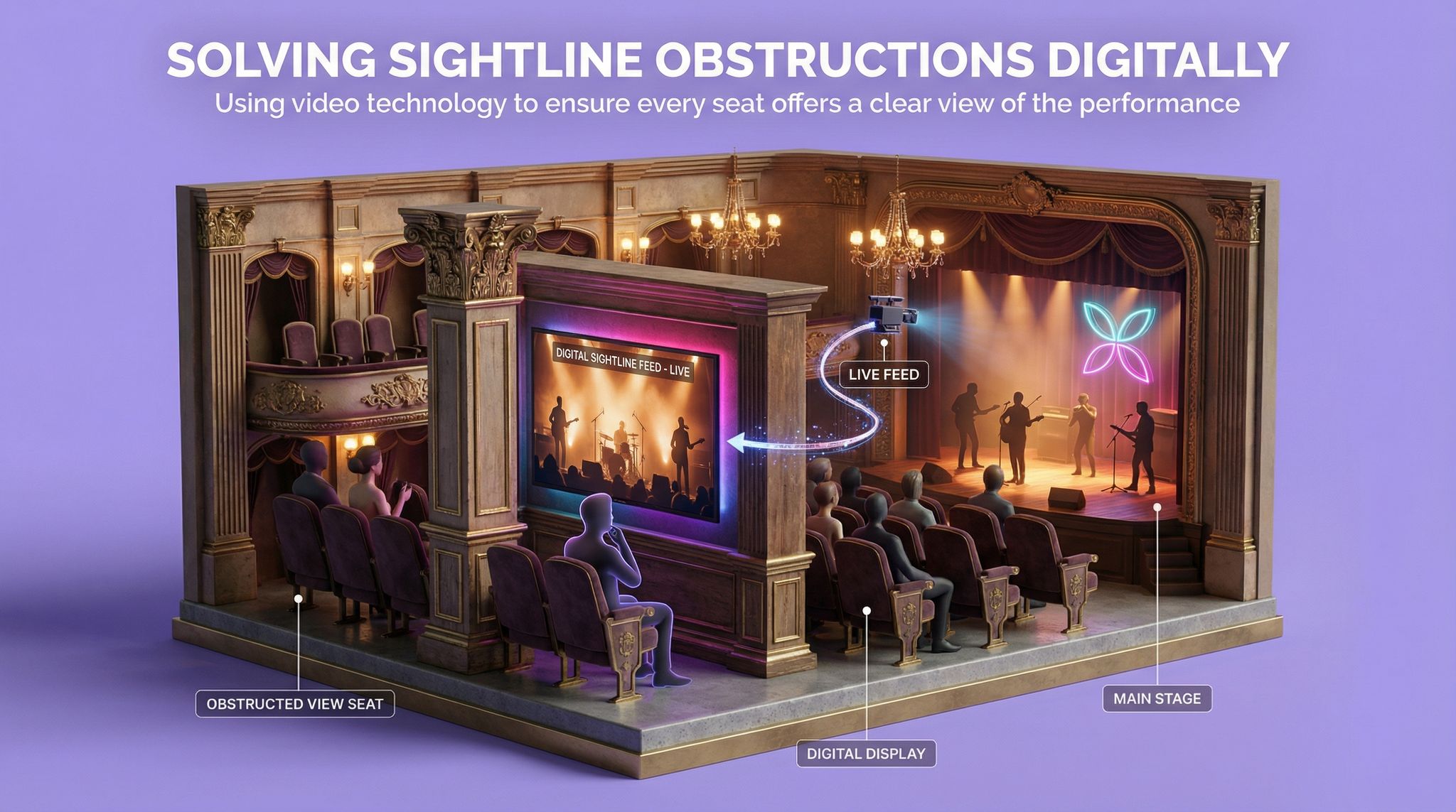Solving Sightline Obstructions Digitally