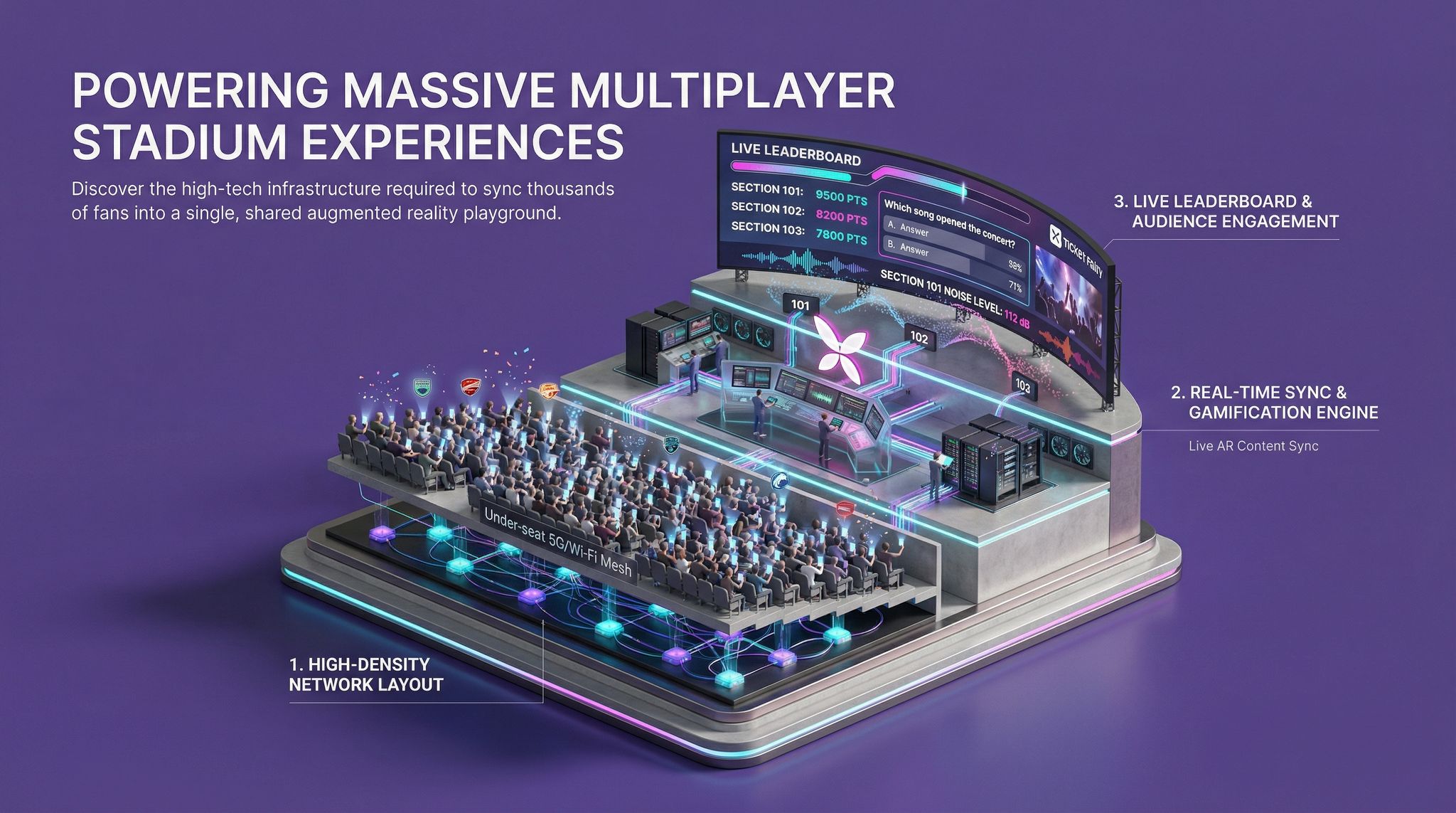 Powering Massive Multiplayer Stadium Experiences