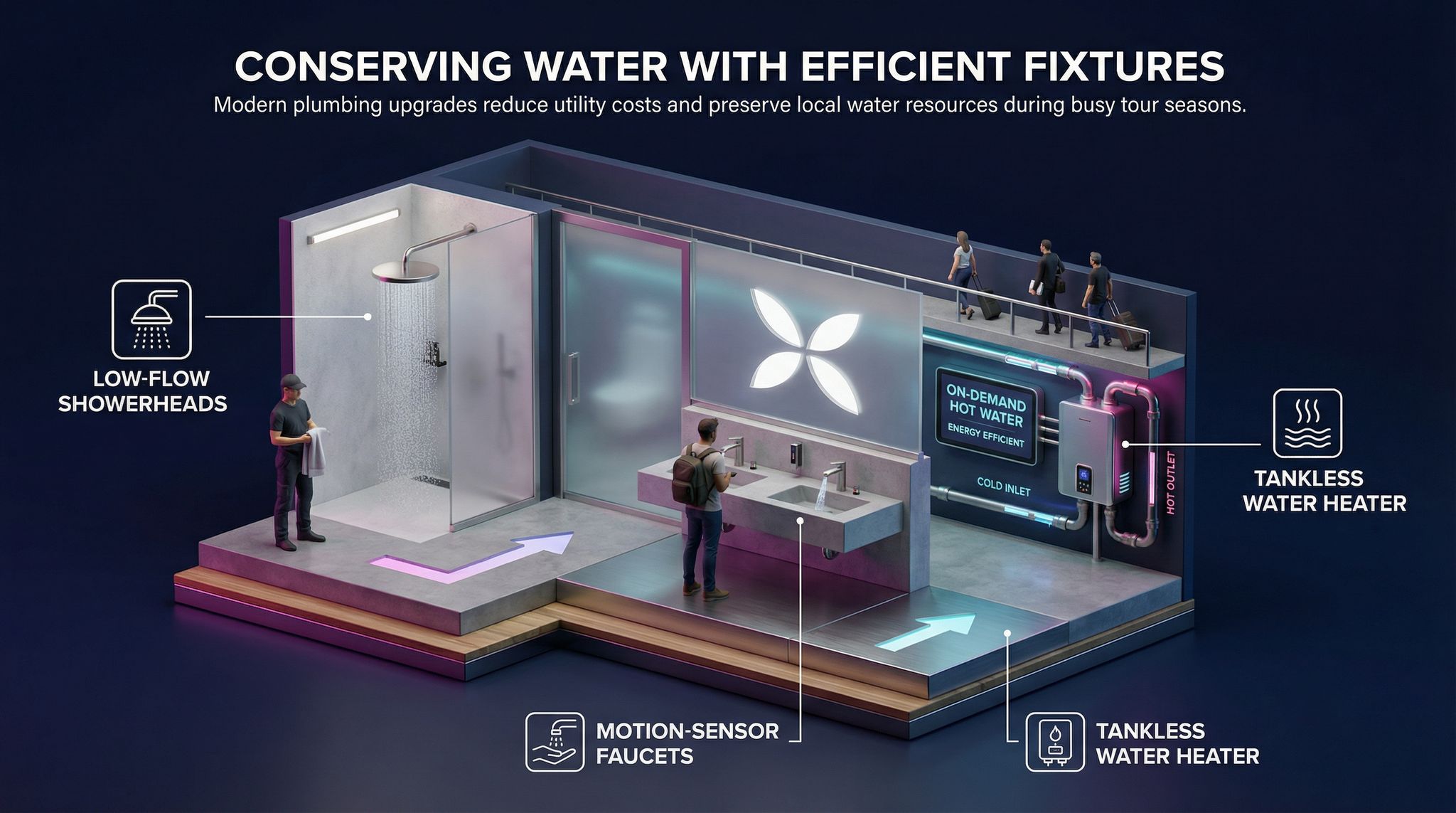Conserving Water with Efficient Fixtures
