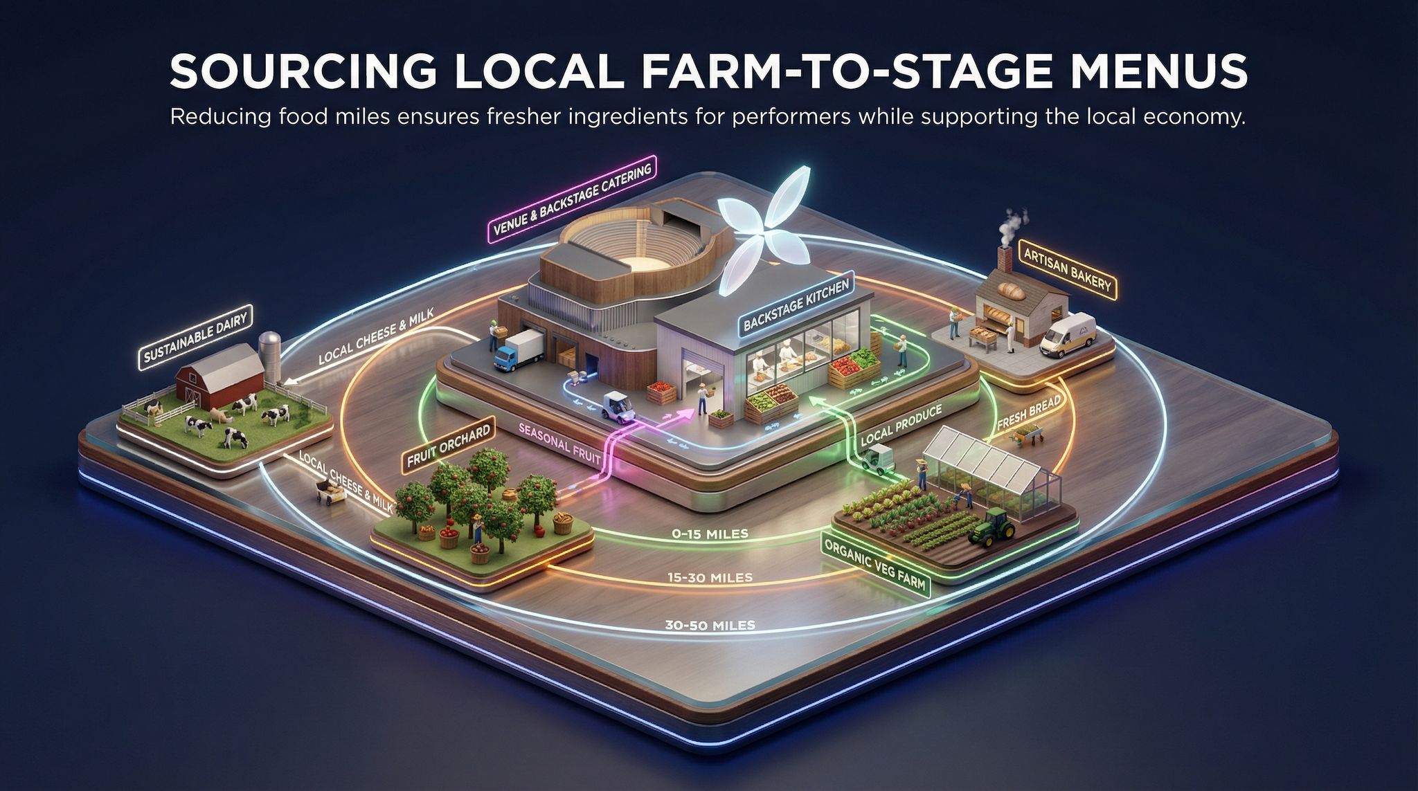 Sourcing Local Farm-to-Stage Menus