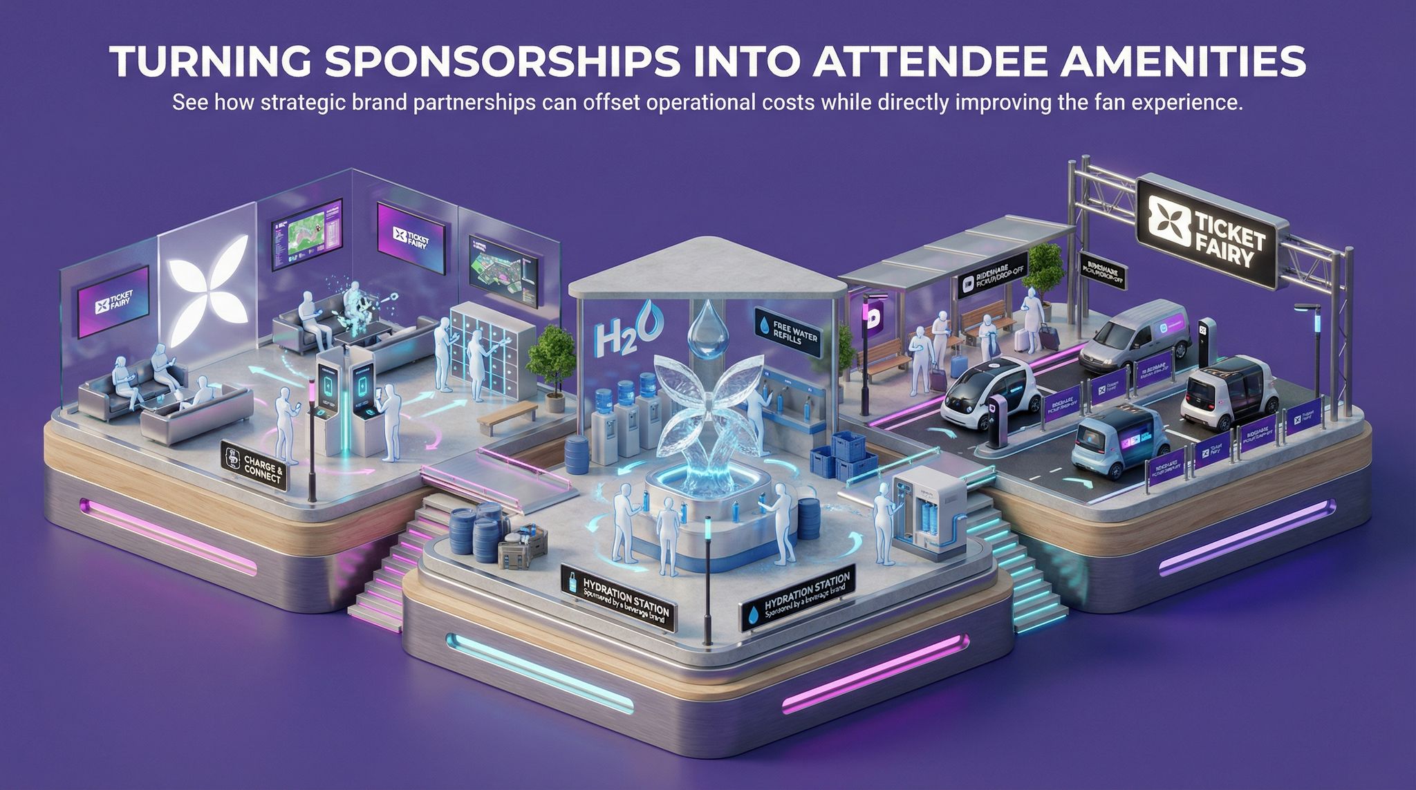 Turning Sponsorships into Attendee Amenities