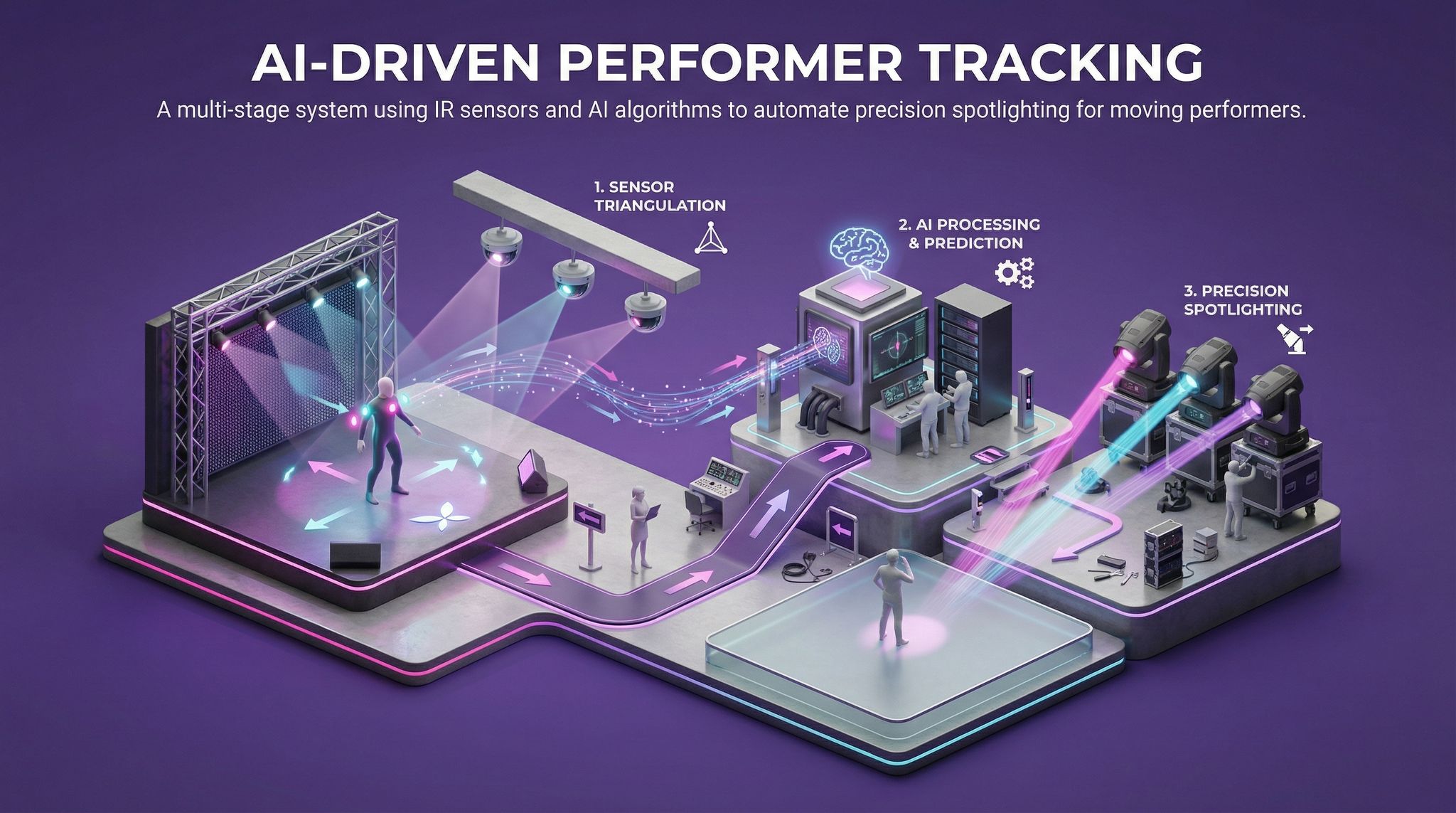 AI-Driven Performer Tracking