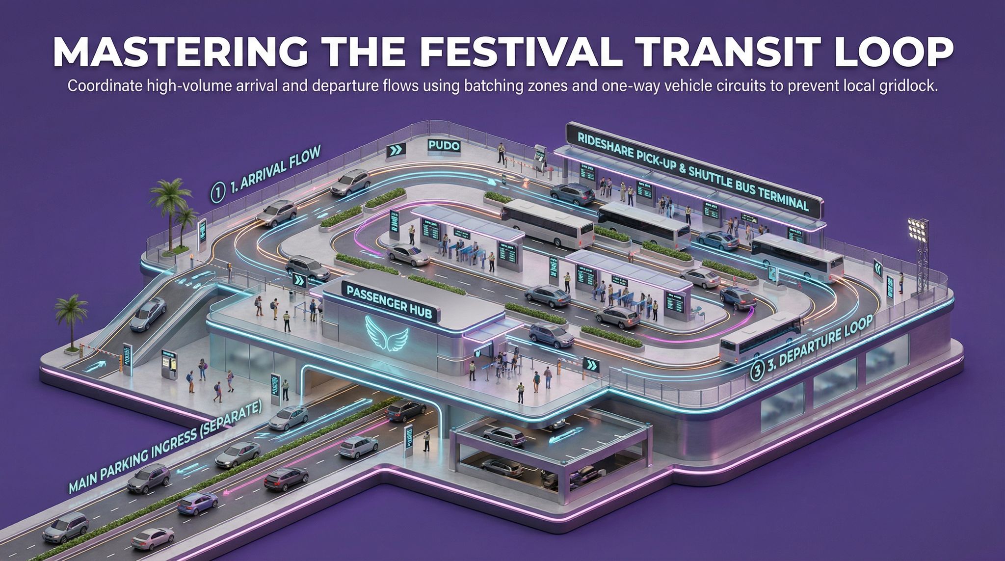 Mastering the Festival Transit Loop