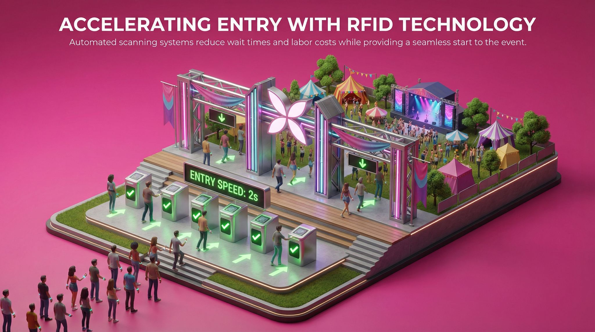 Accelerating Entry With RFID Technology
