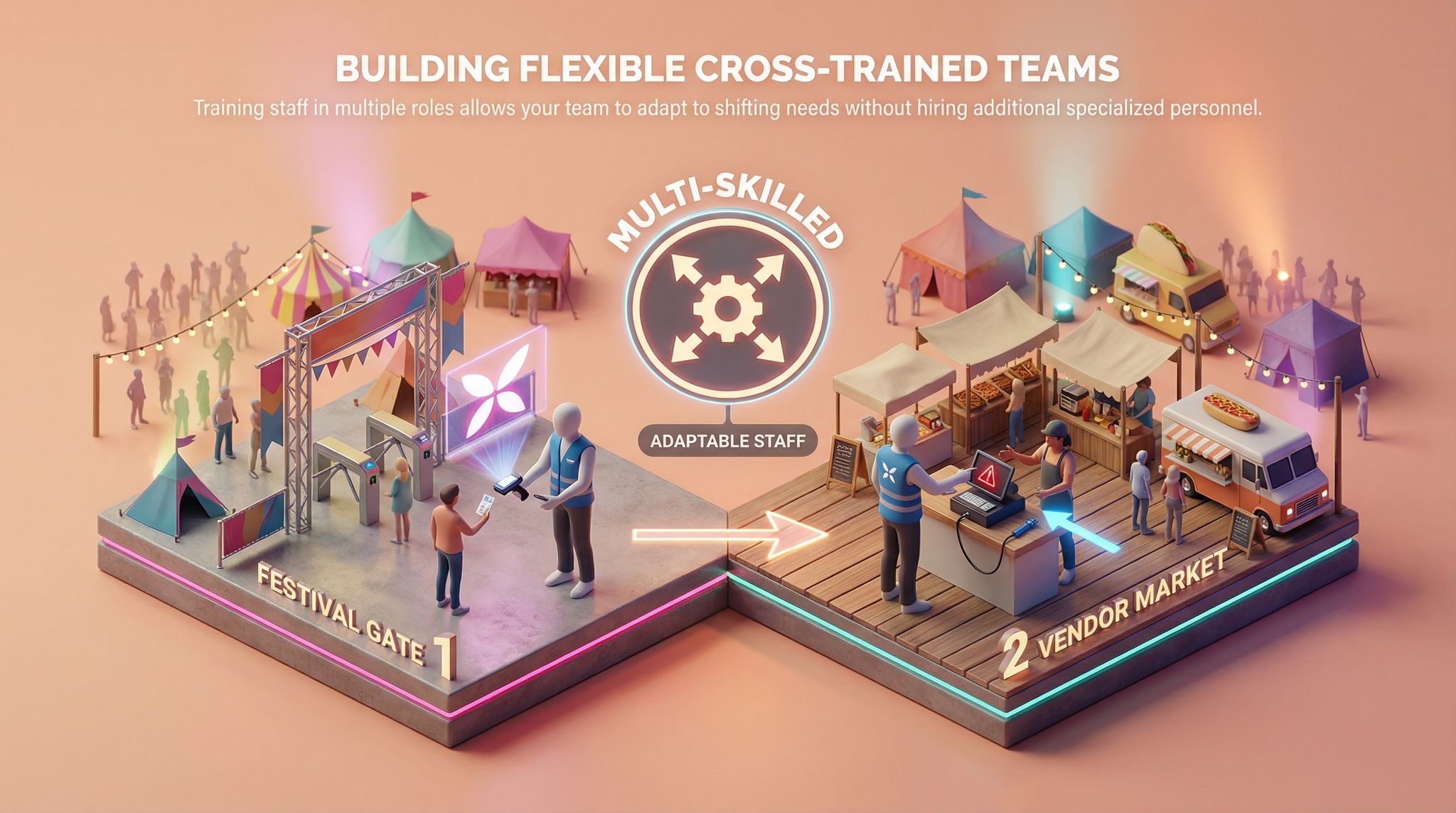 Building Flexible Cross-Trained Teams
