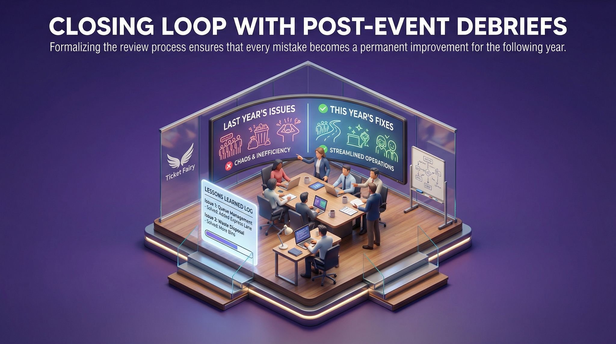 Closing Loop With Post-Event Debriefs