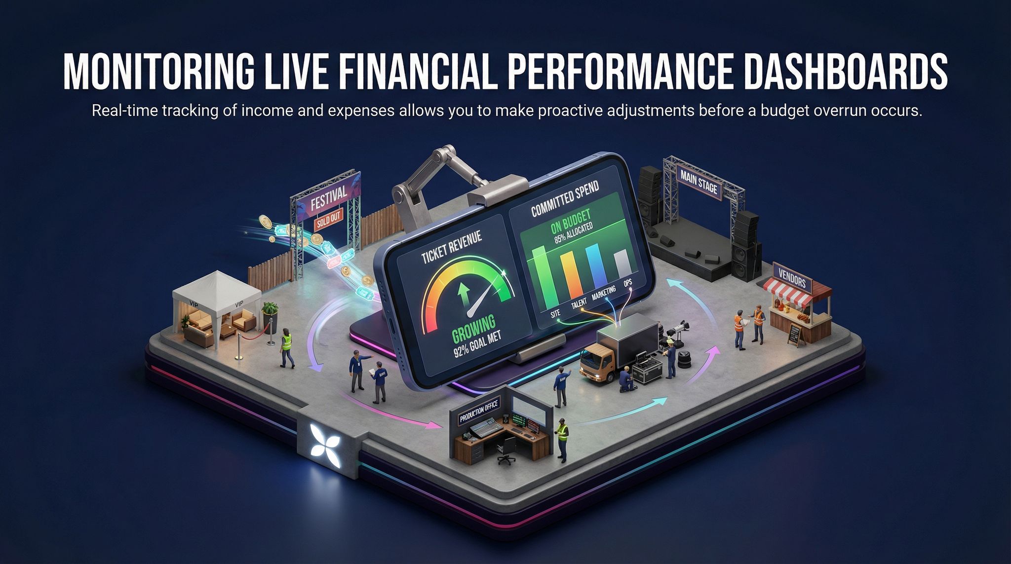 Monitoring Live Financial Performance Dashboards