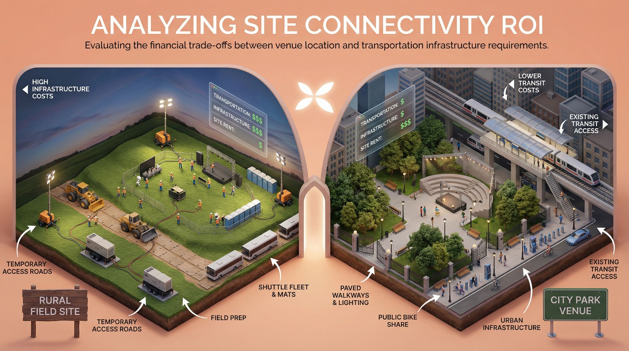 Analyzing Site Connectivity ROI