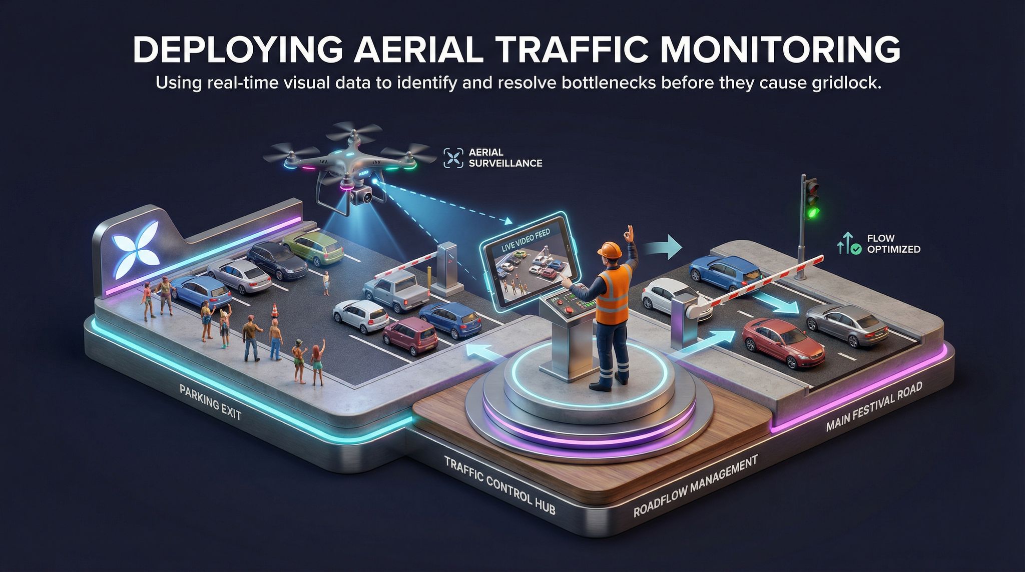 Deploying Aerial Traffic Monitoring