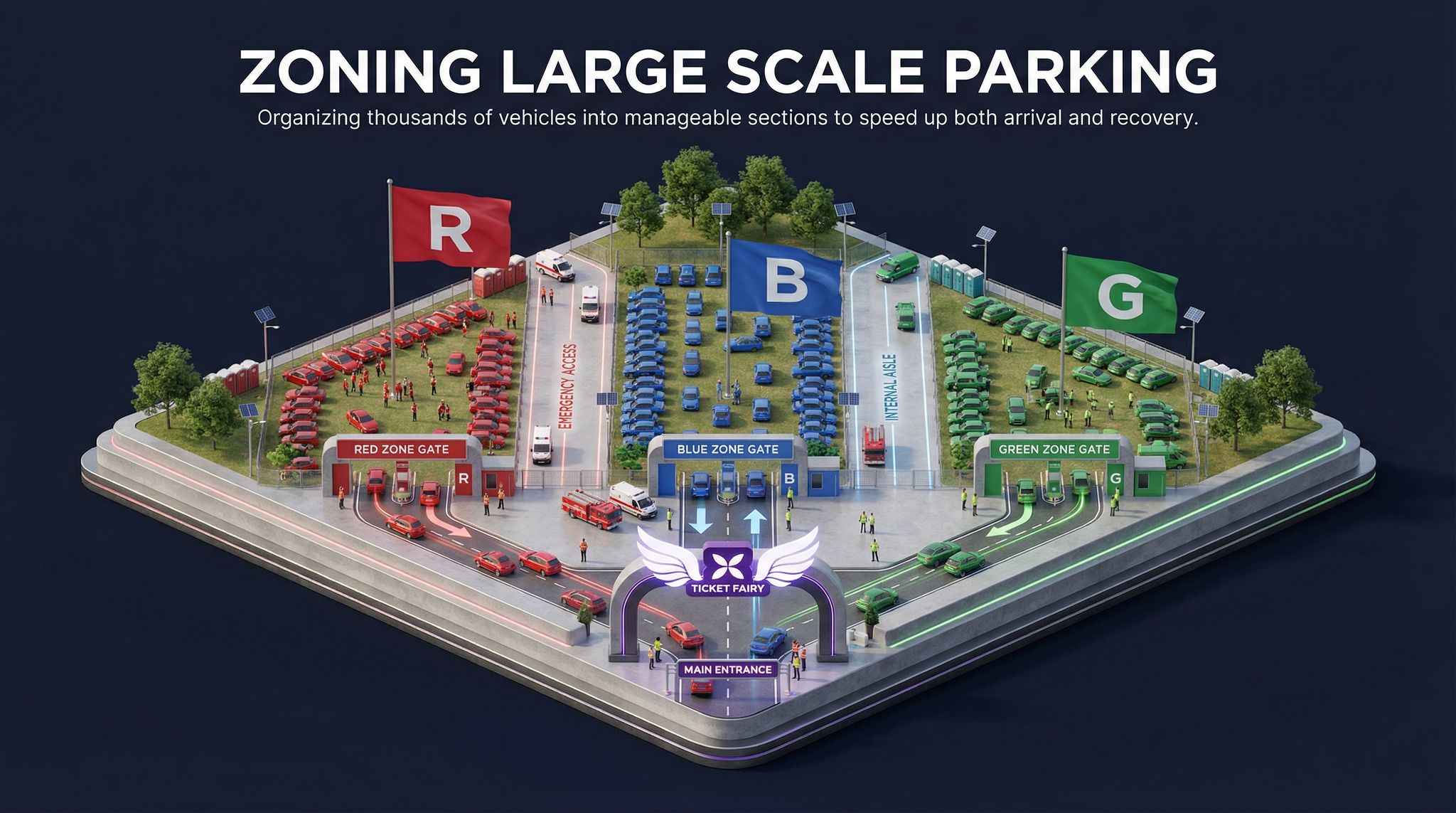 Zoning Large Scale Parking