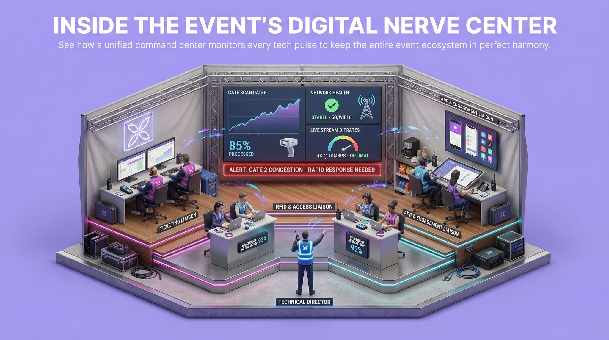 Inside the Event’s Digital Nerve Center