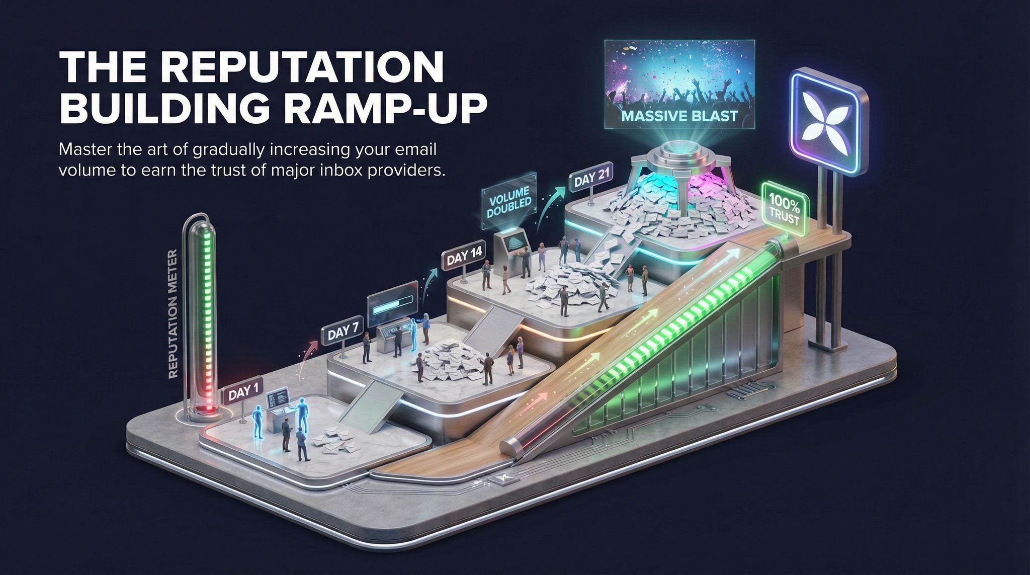 The Reputation Building Ramp-Up