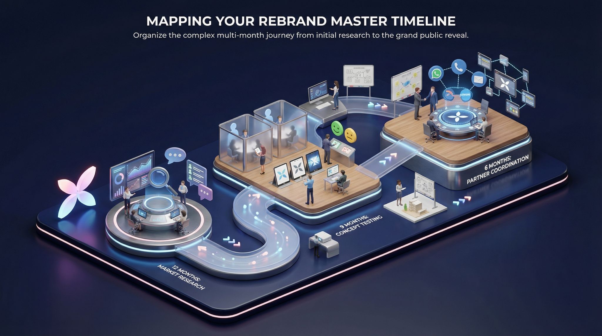 Mapping Your Rebrand Master Timeline