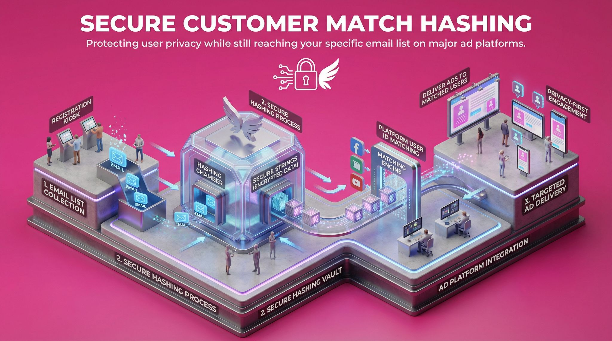 Secure Customer Match Hashing