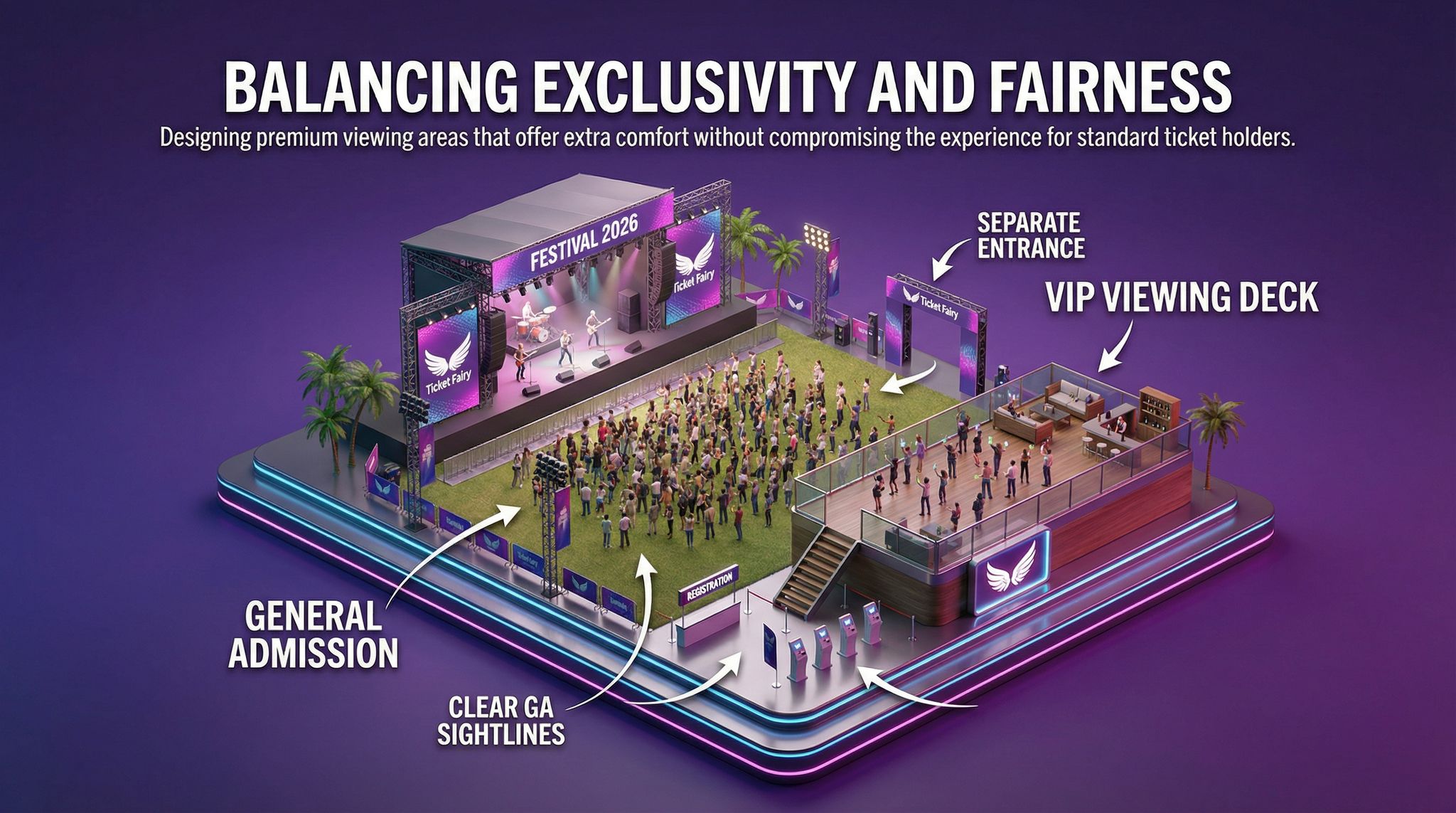 Balancing Exclusivity and Fairness