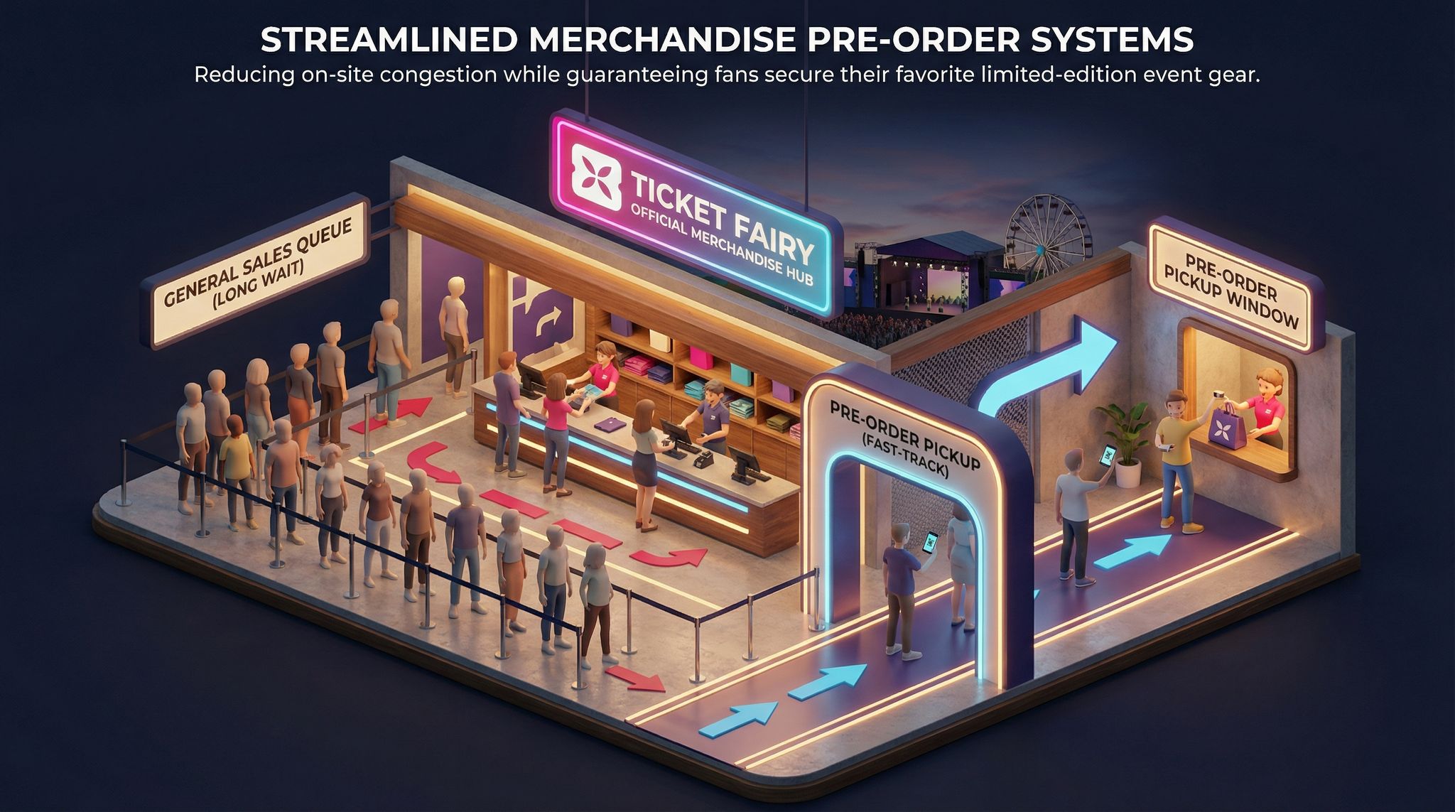 Streamlined Merchandise Pre-Order Systems