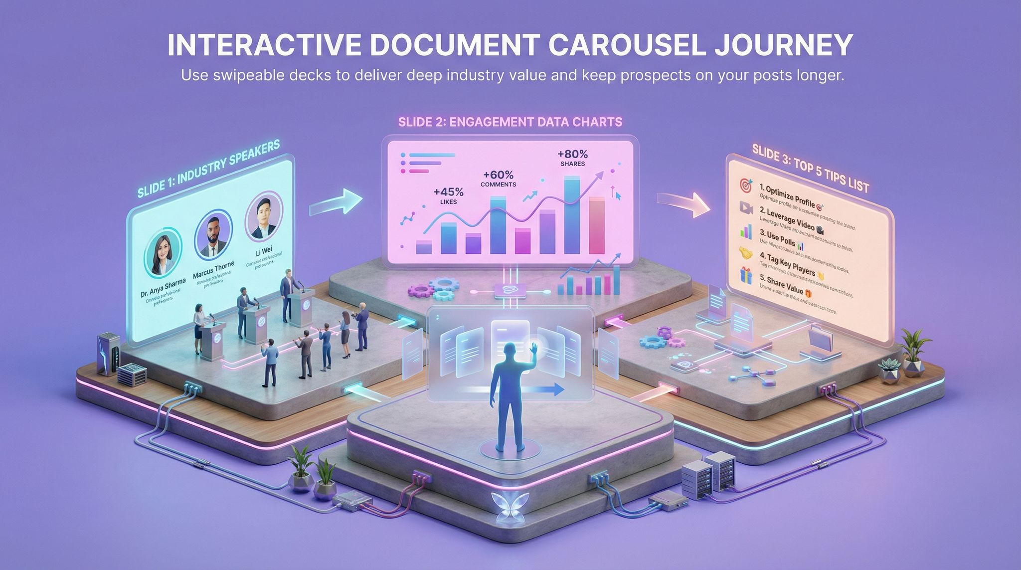 Interactive Document Carousel Journey