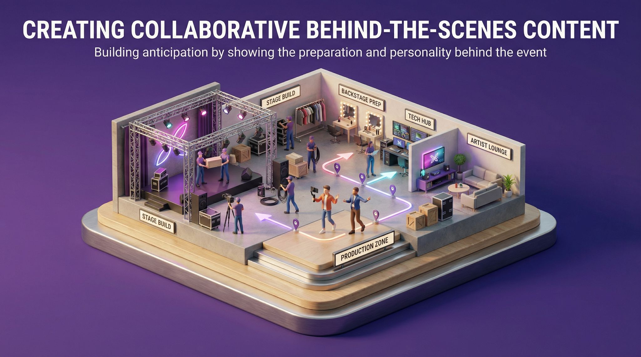 Creating Collaborative Behind-the-Scenes Content