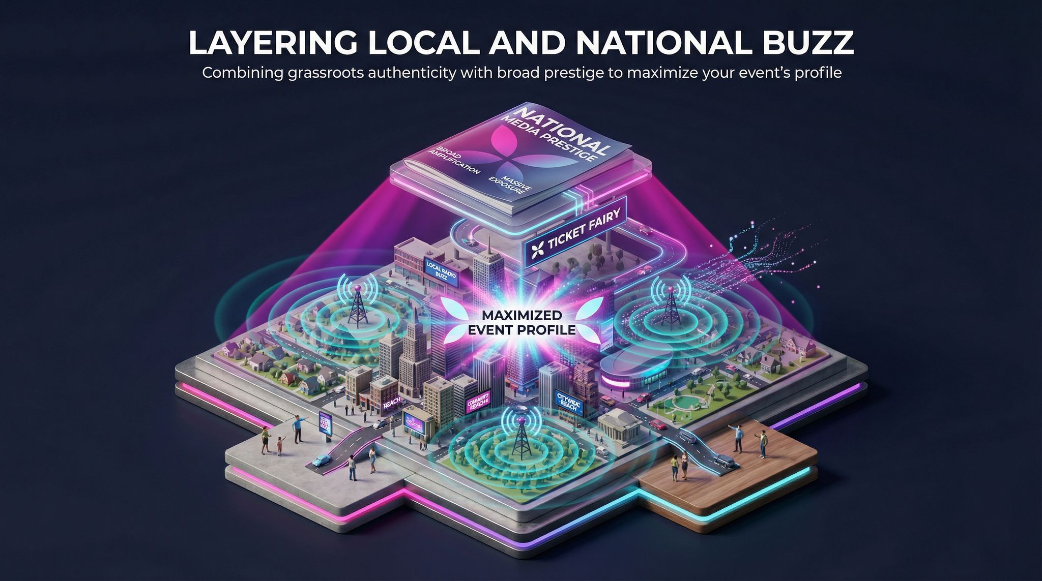 Layering Local and National Buzz