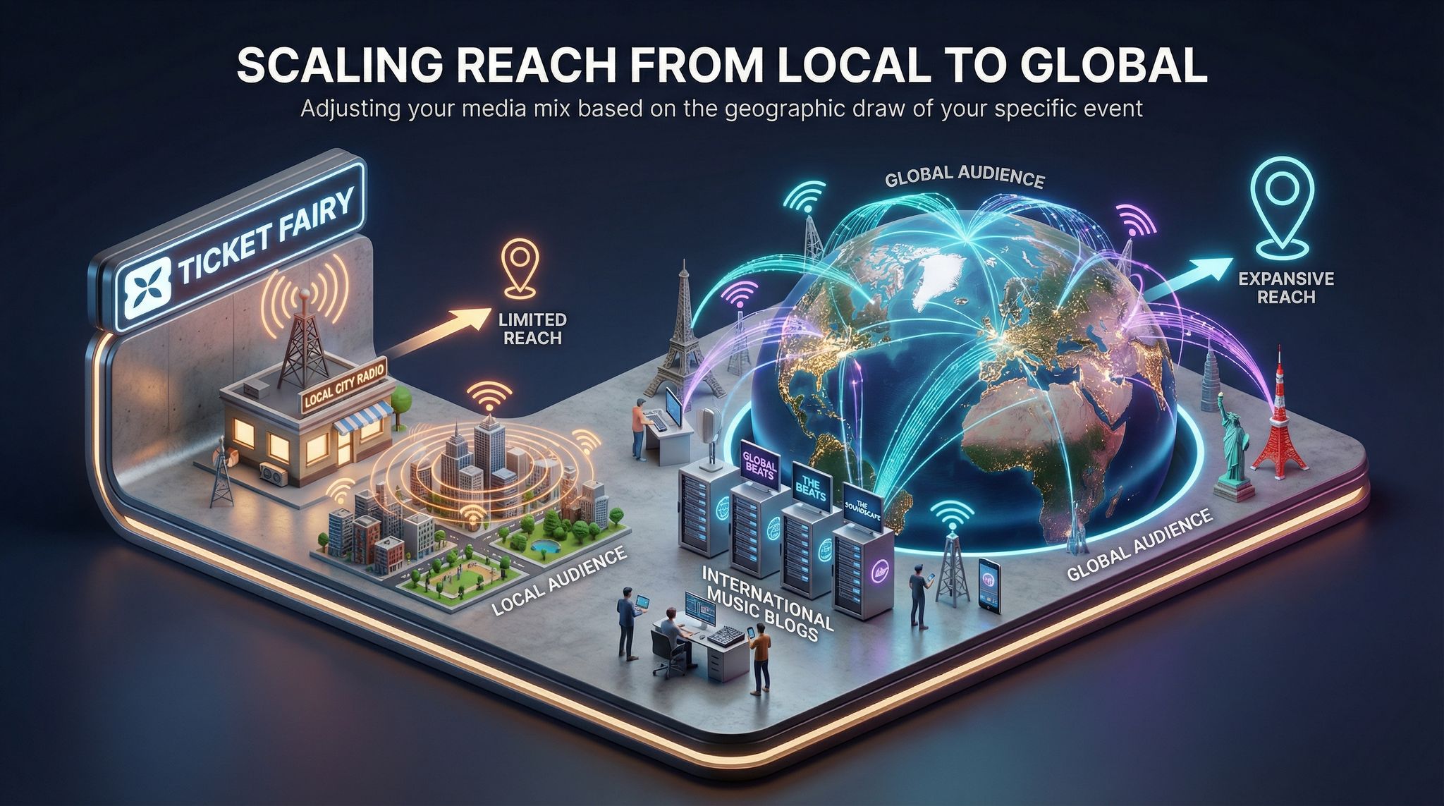 Scaling Reach from Local to Global