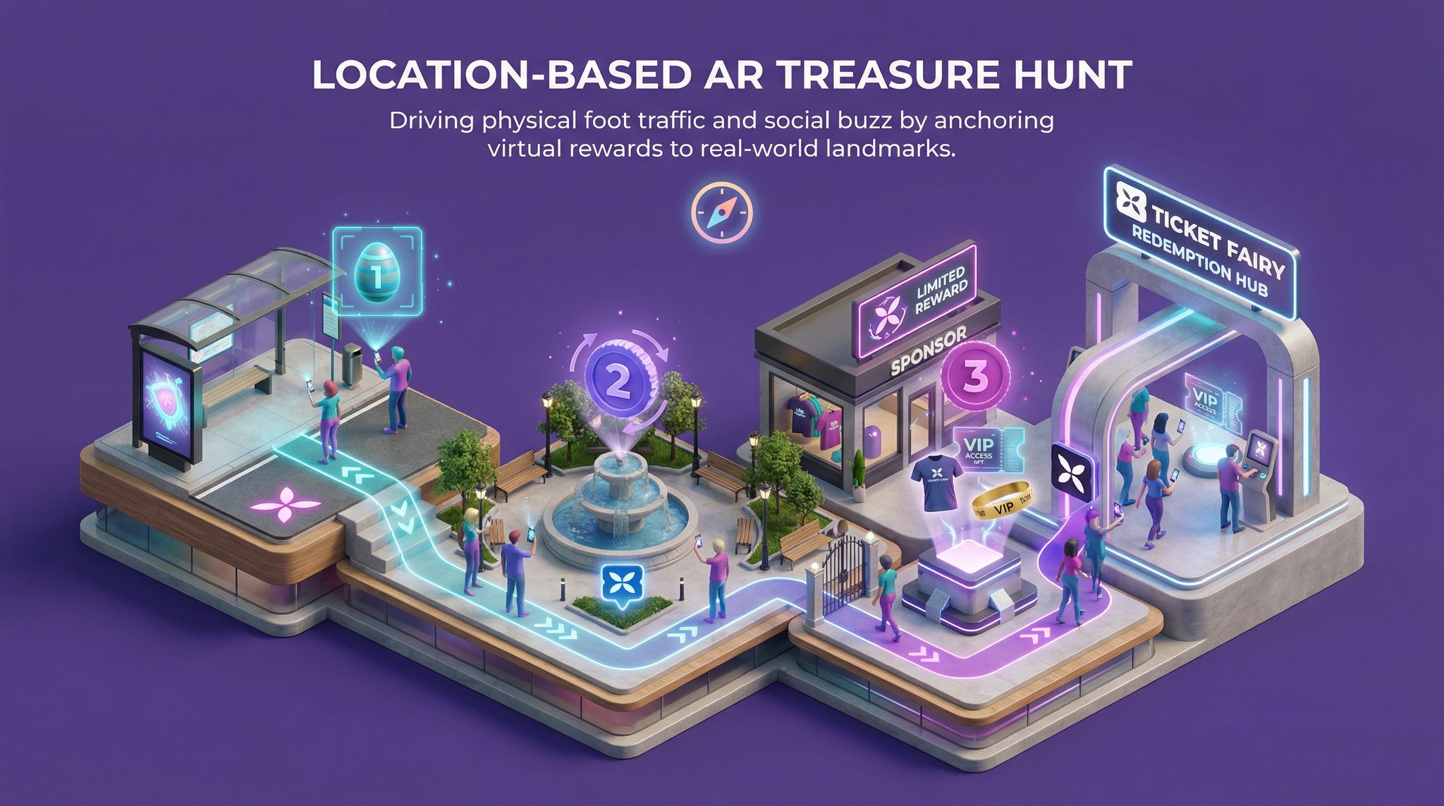 Location-Based AR Treasure Hunt