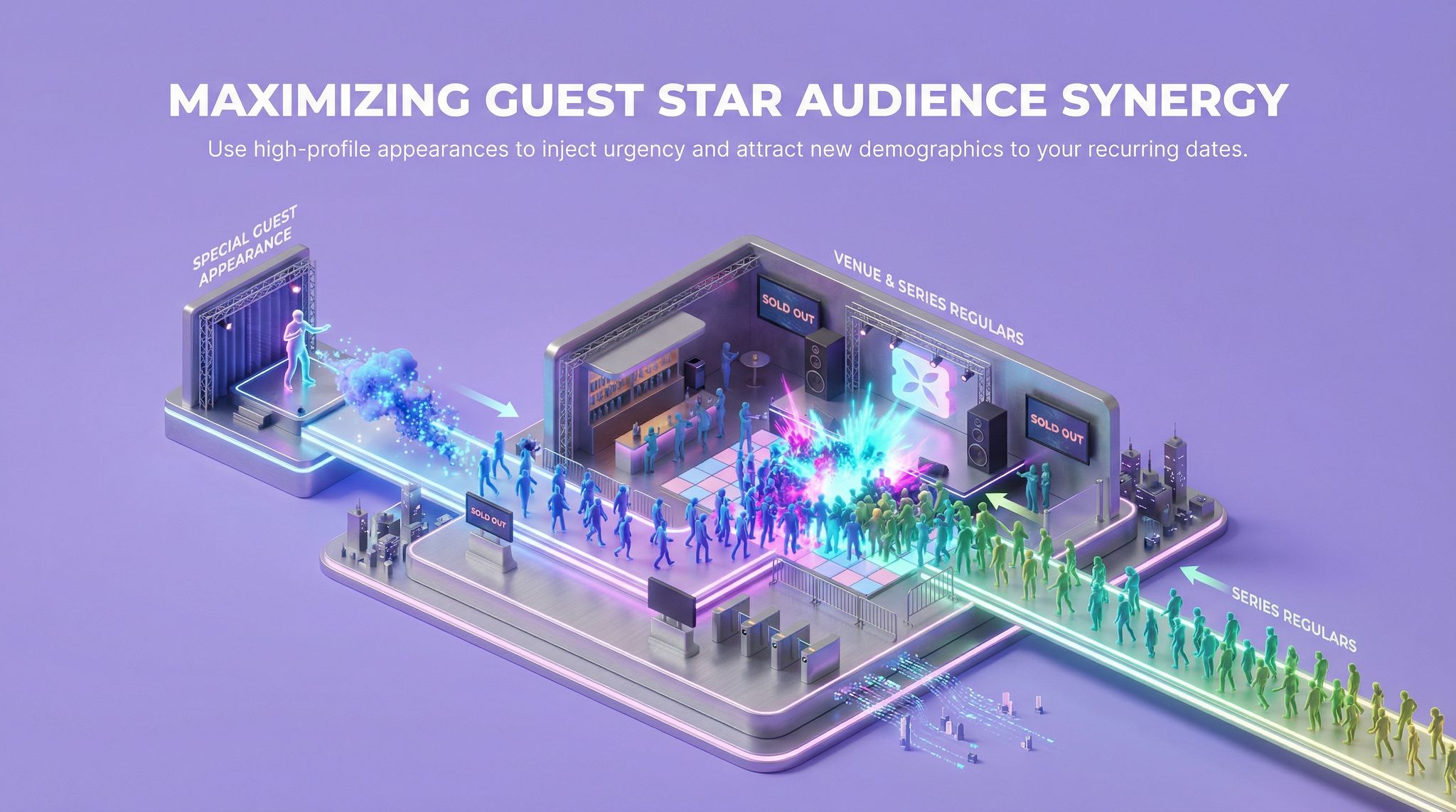 Maximizing Guest Star Audience Synergy