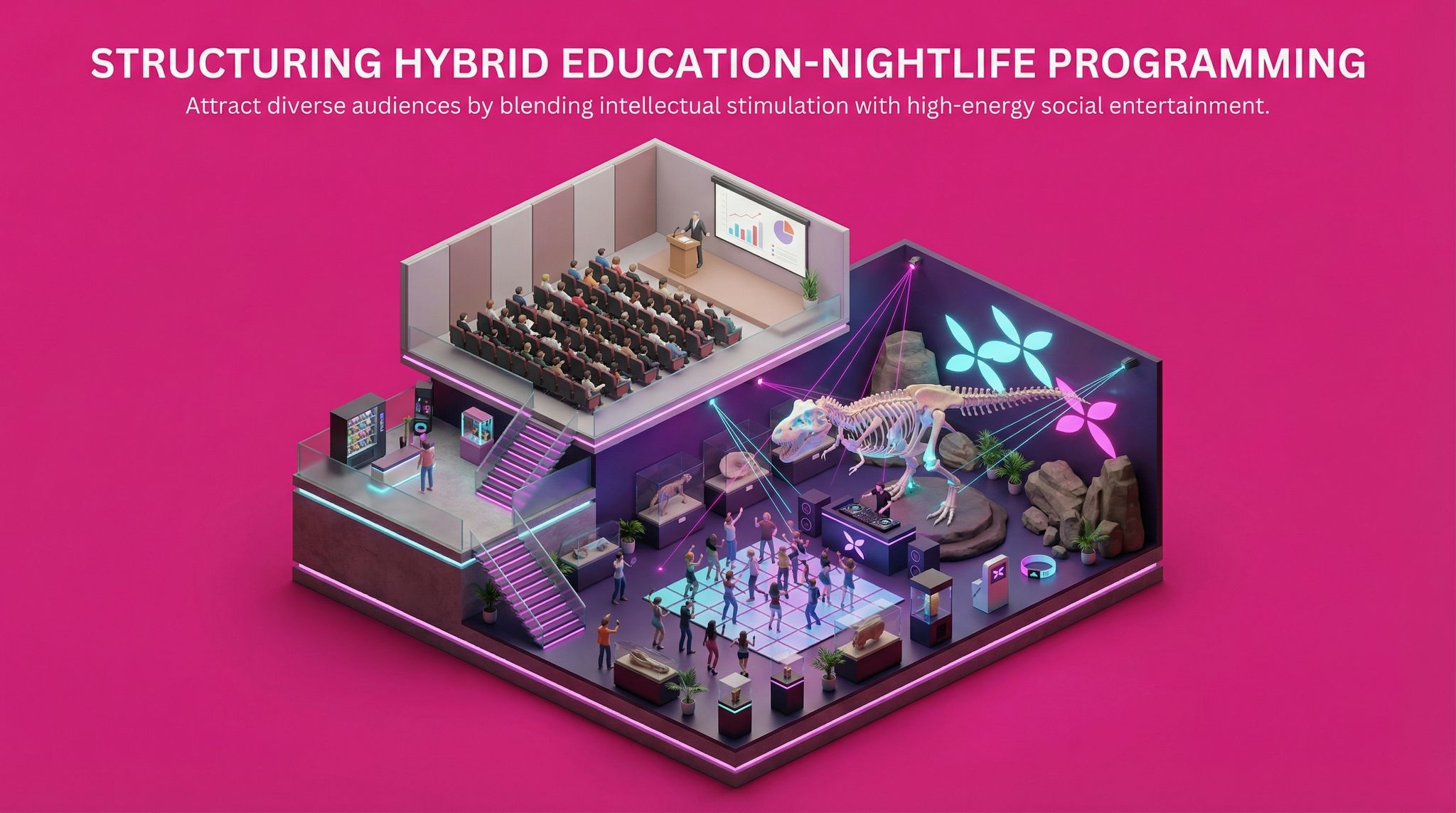 Structuring Hybrid Education-Nightlife Programming