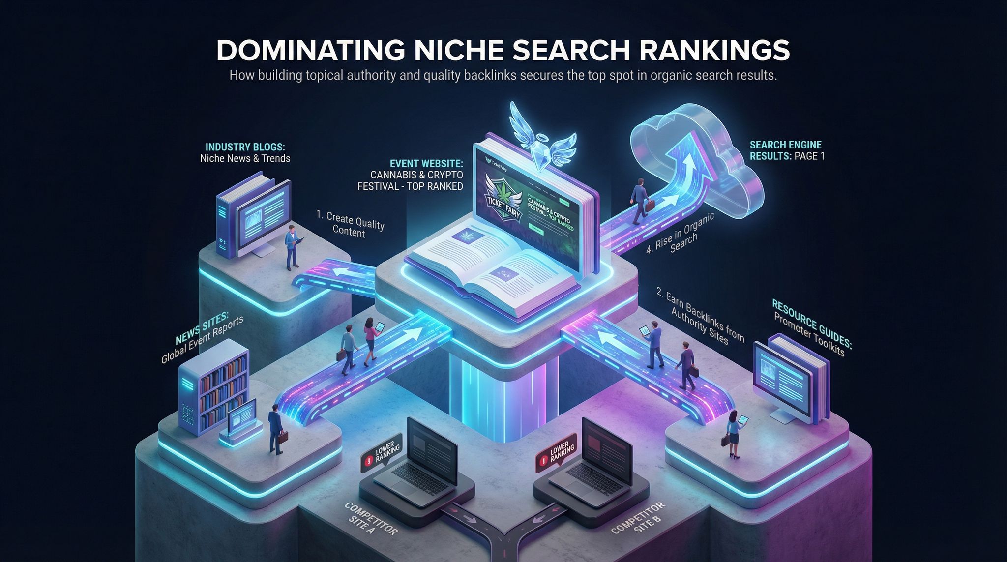 Dominating Niche Search Rankings