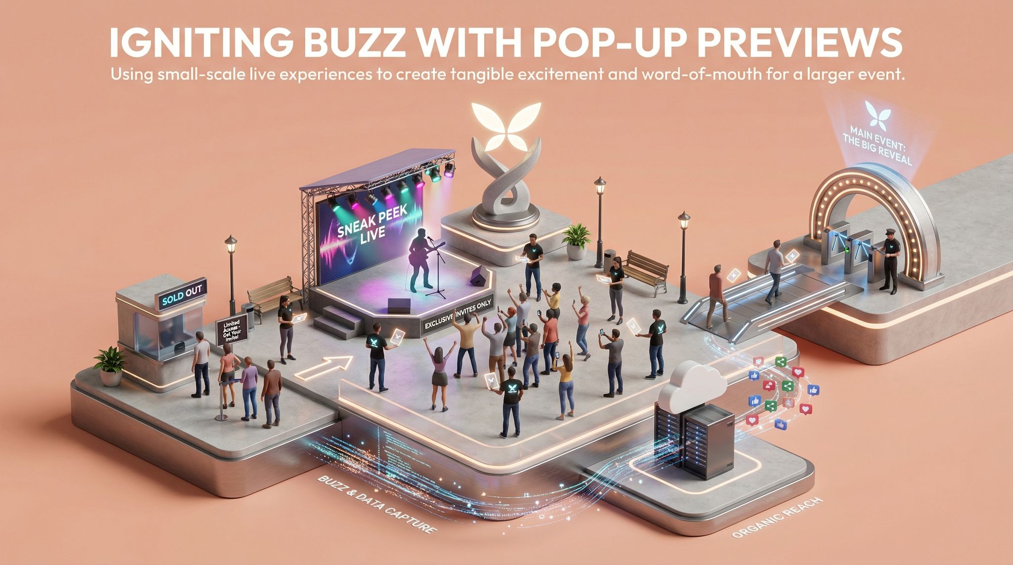 Igniting Buzz with Pop-up Previews