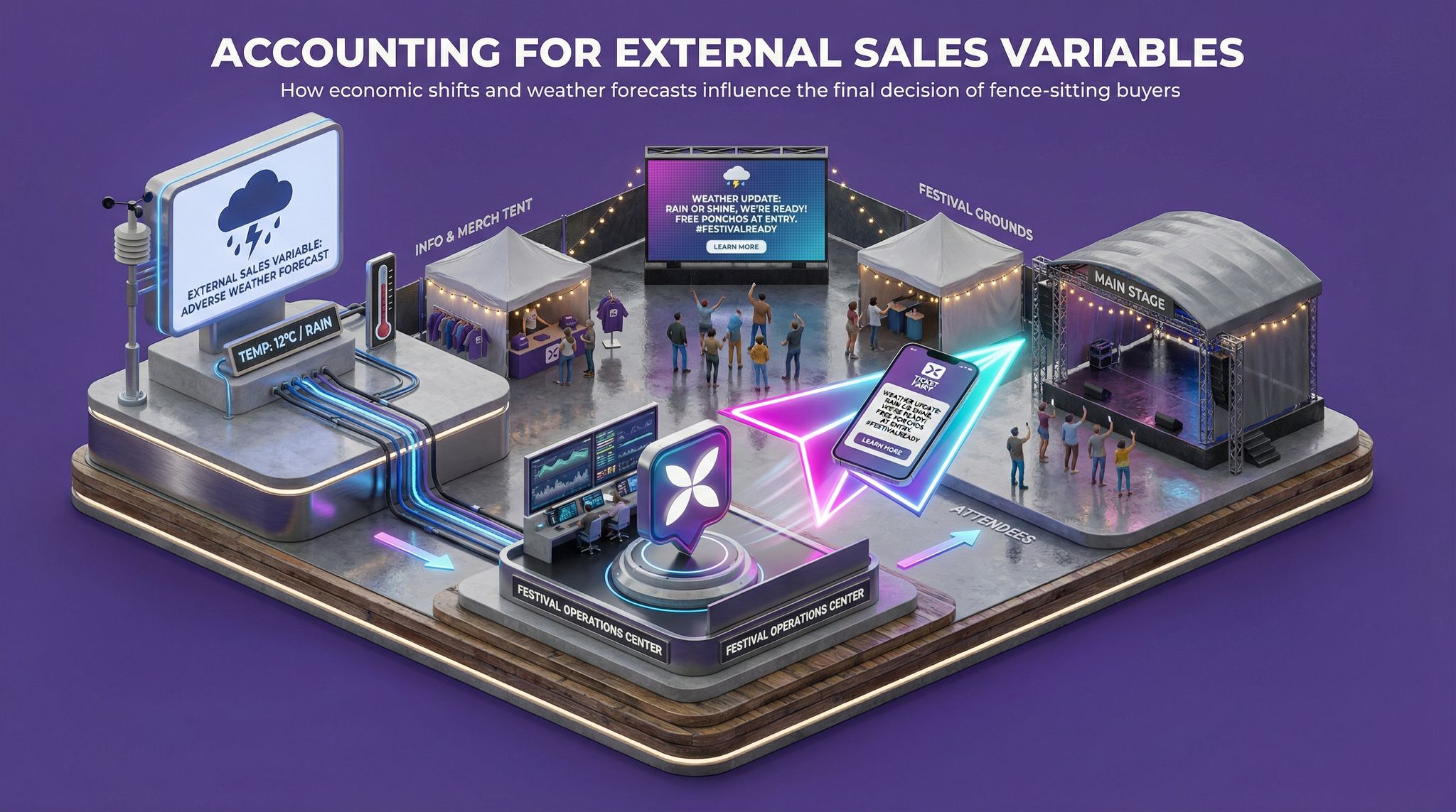 Accounting for External Sales Variables