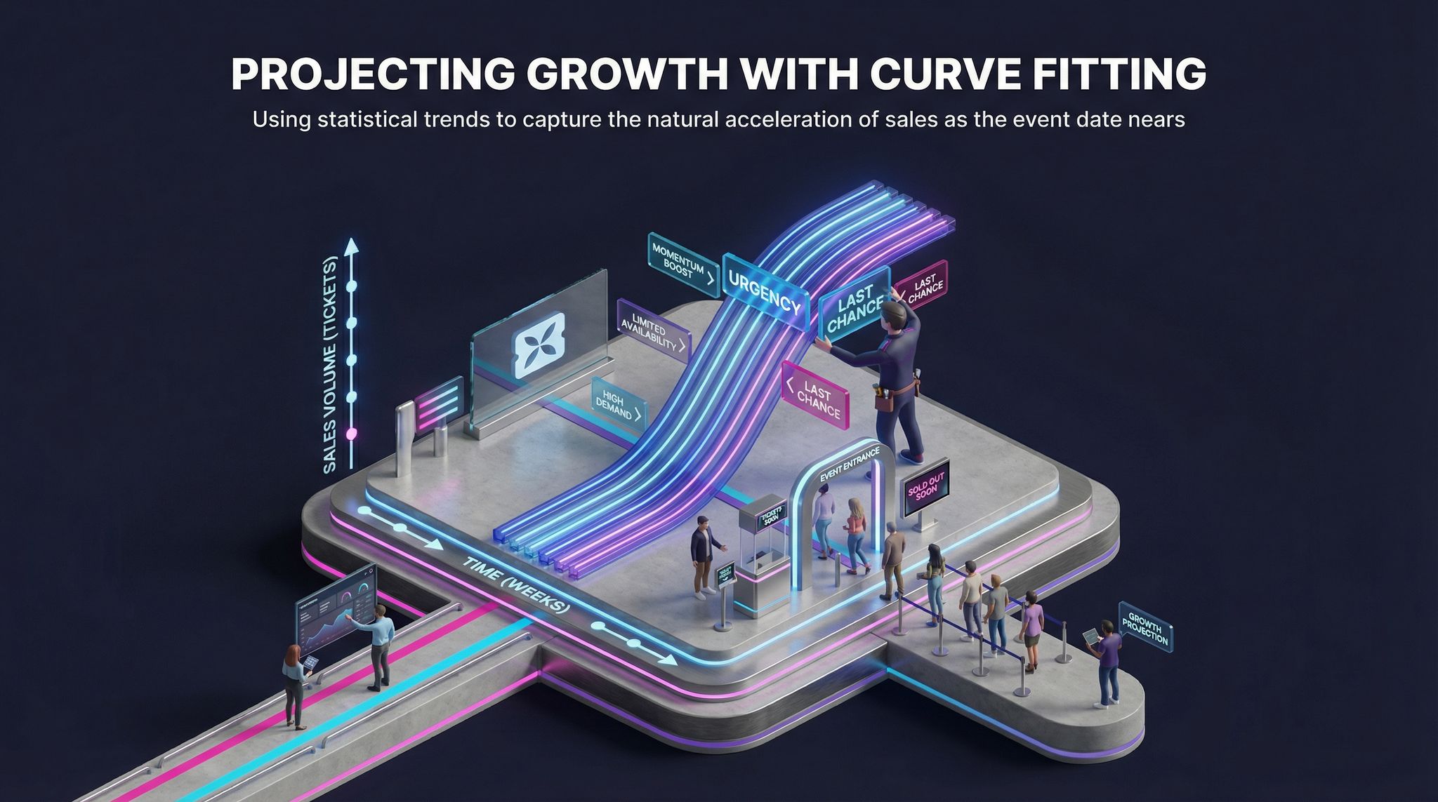 Projecting Growth with Curve Fitting