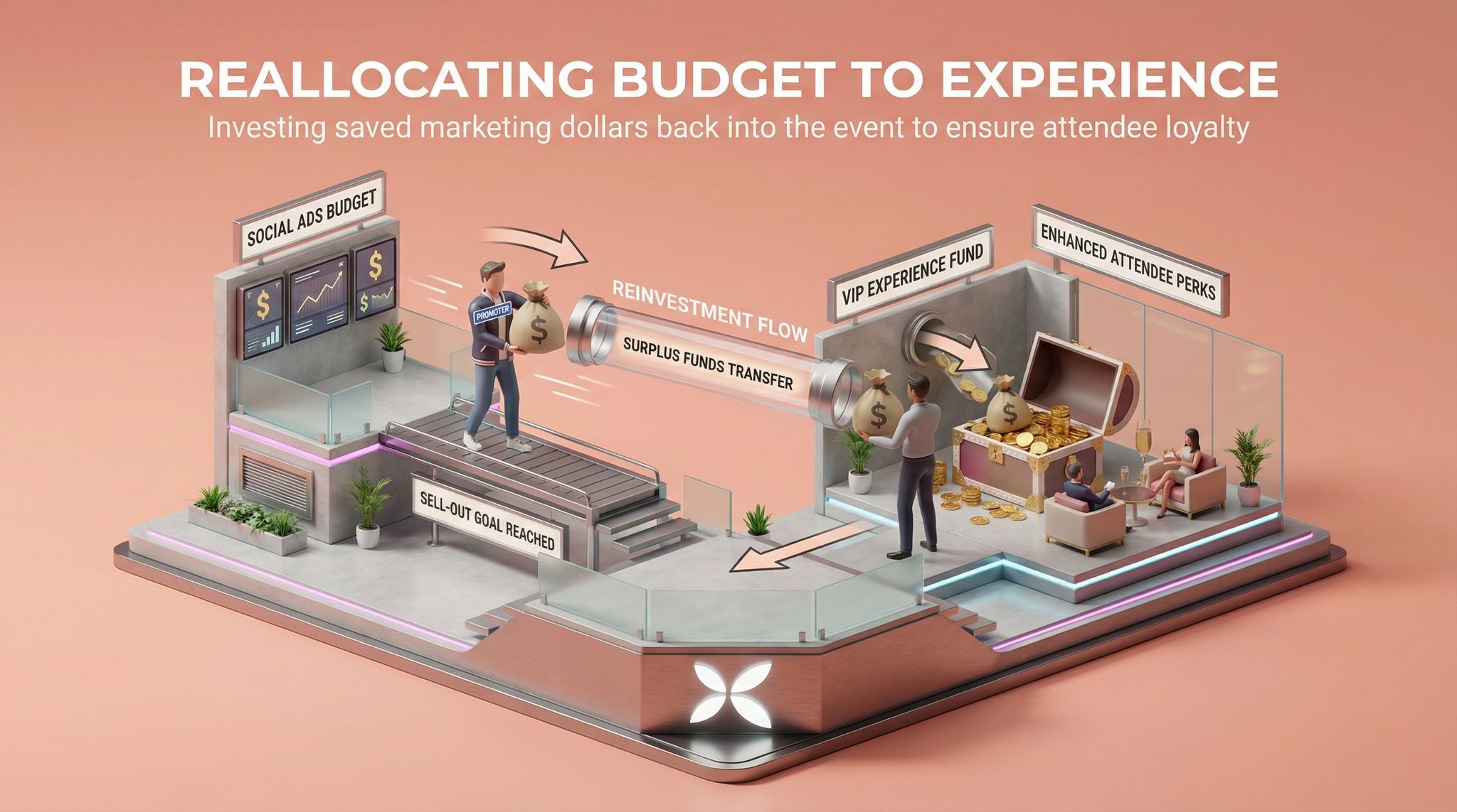 Reallocating Budget to Experience