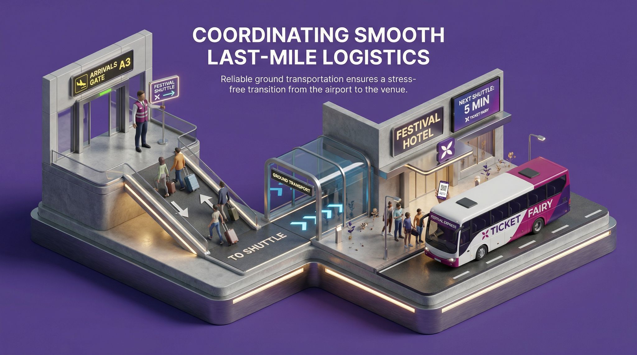 Coordinating Smooth Last-Mile Logistics