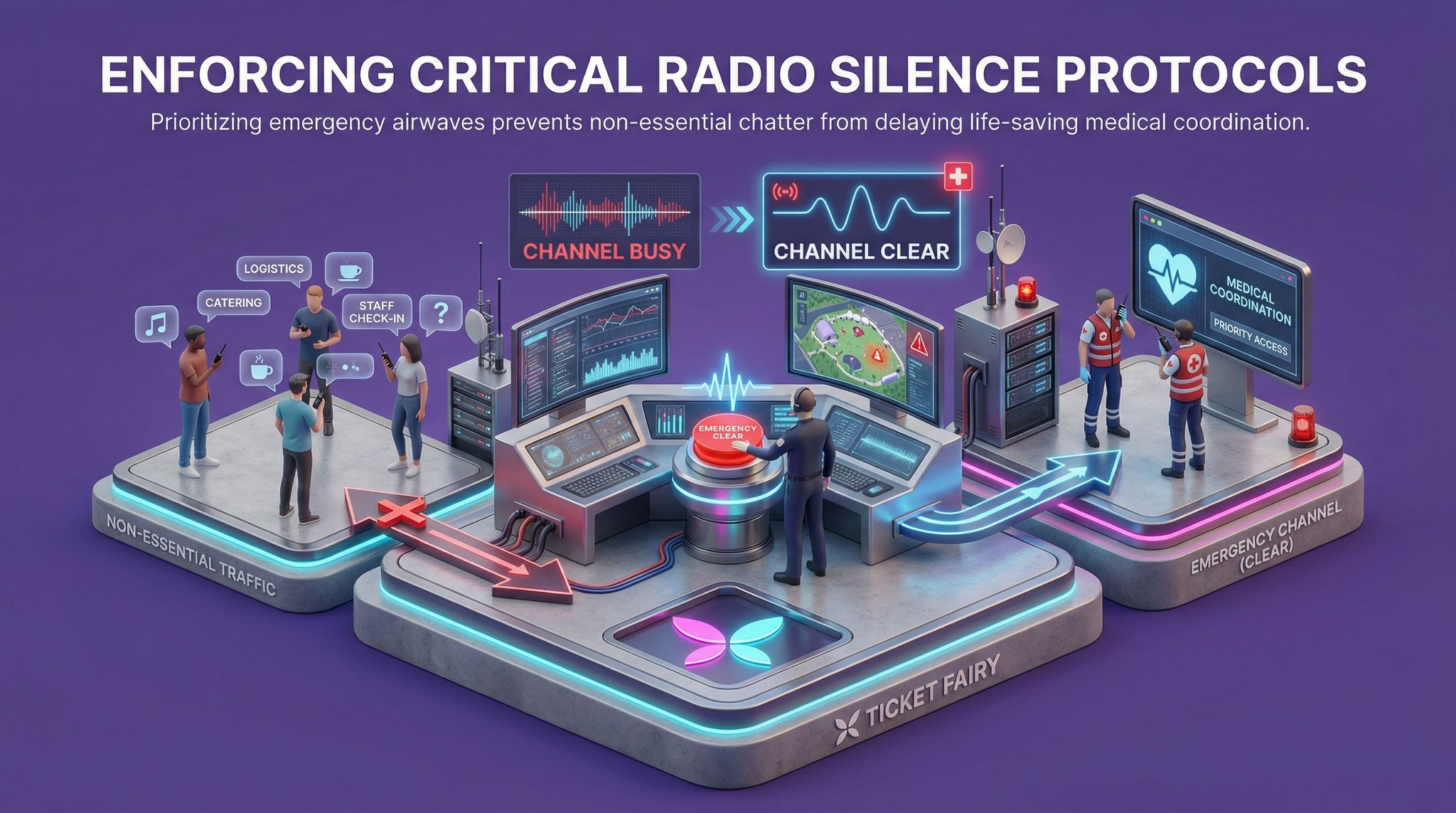 Enforcing Critical Radio Silence Protocols