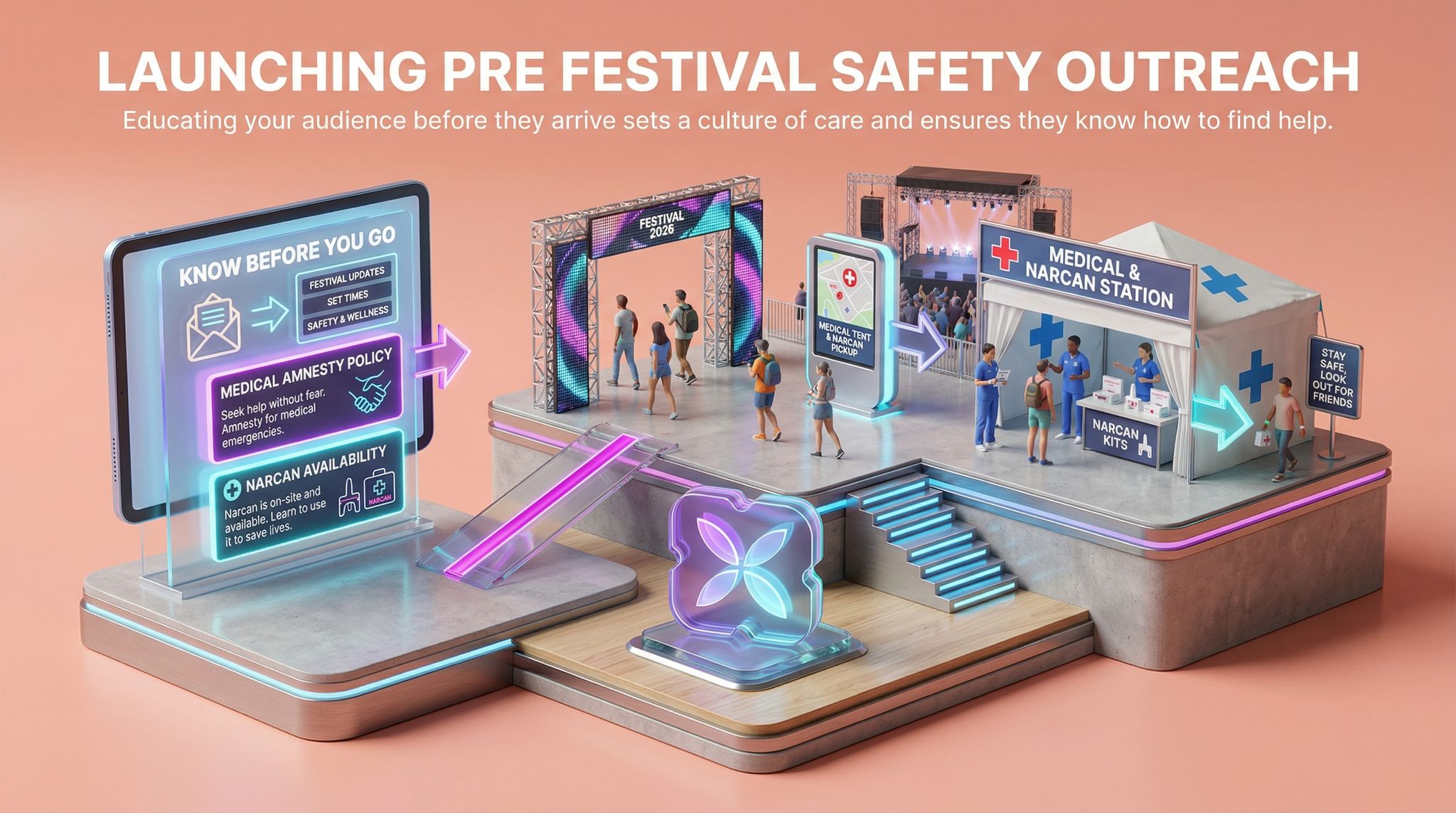Launching Pre Festival Safety Outreach