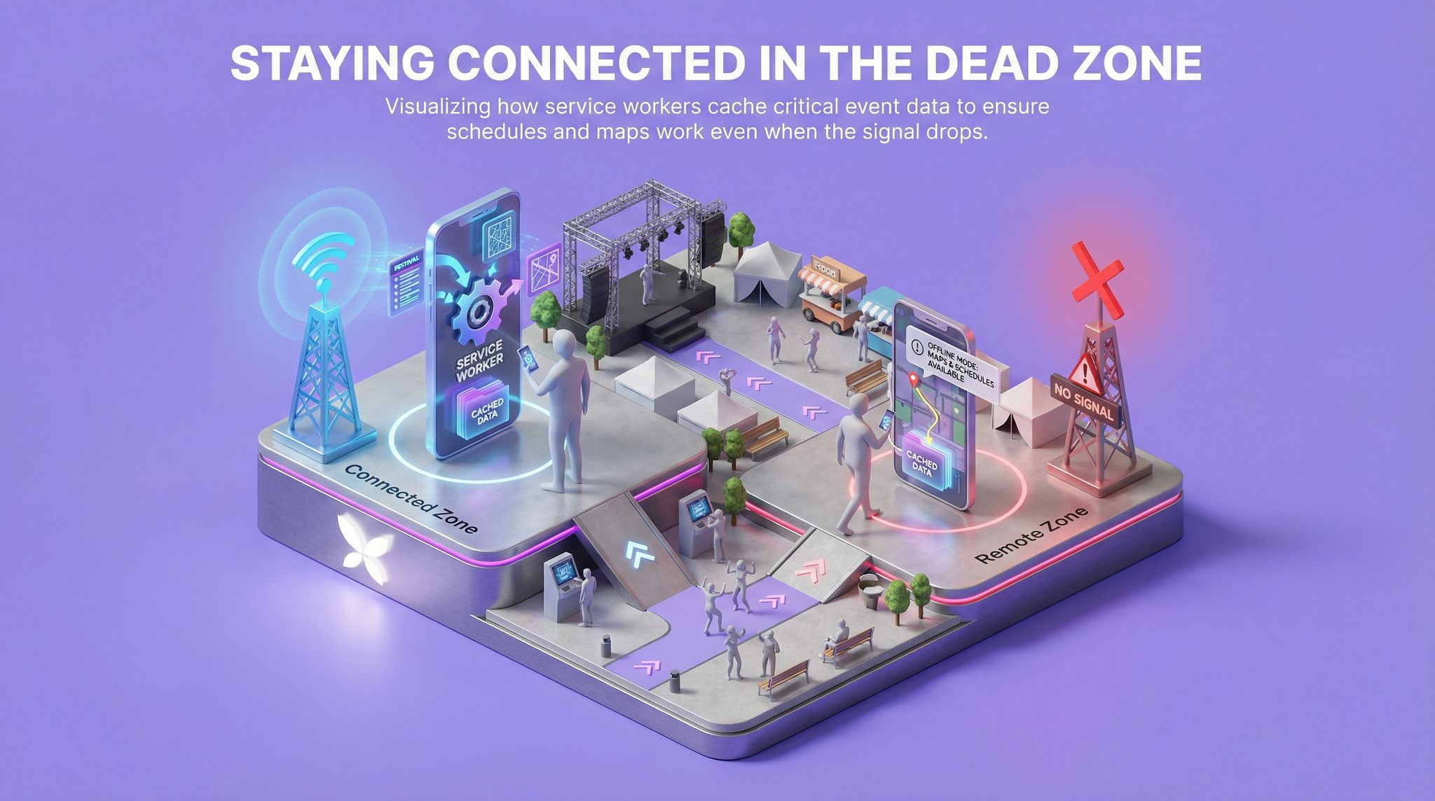 Staying Connected in the Dead Zone