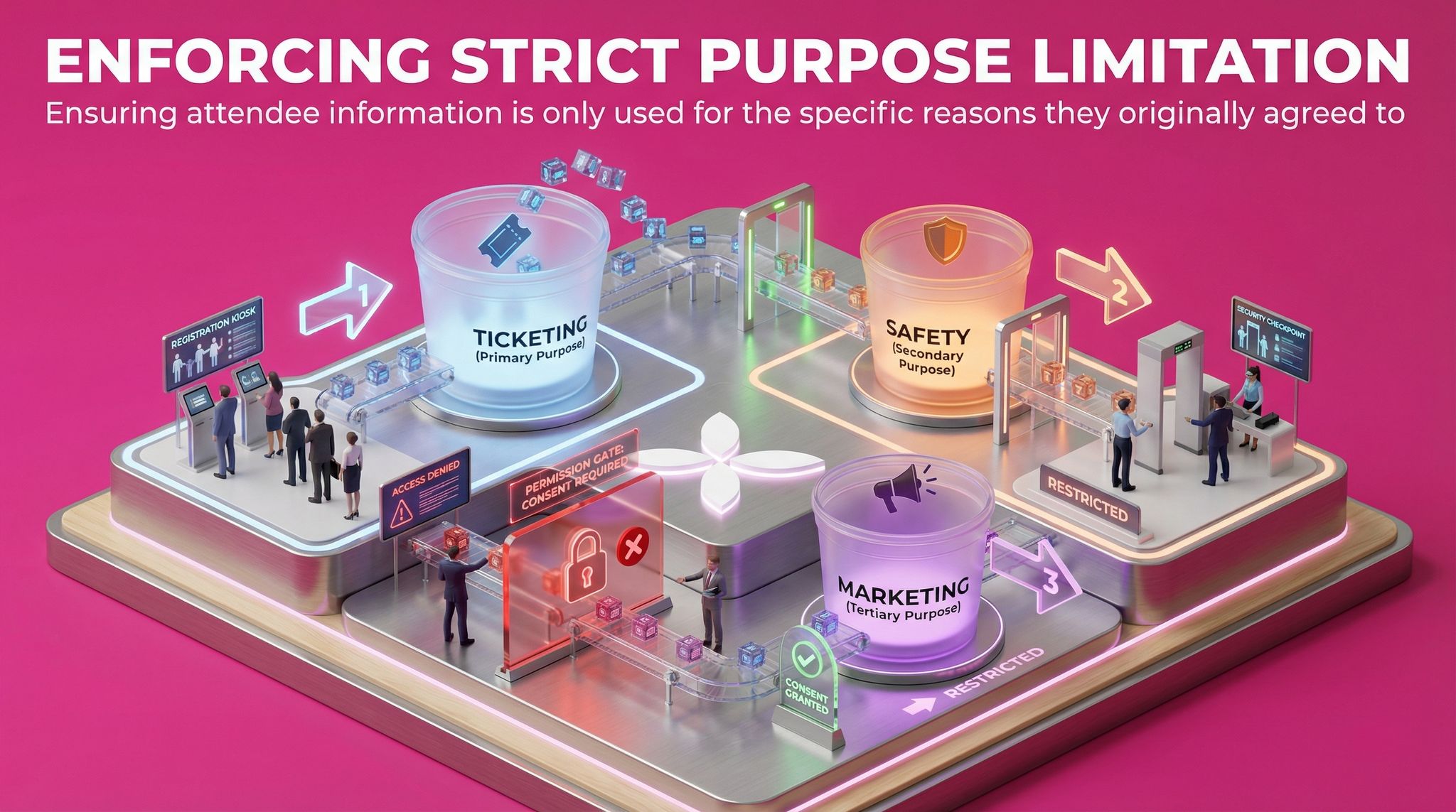 Enforcing Strict Purpose Limitation