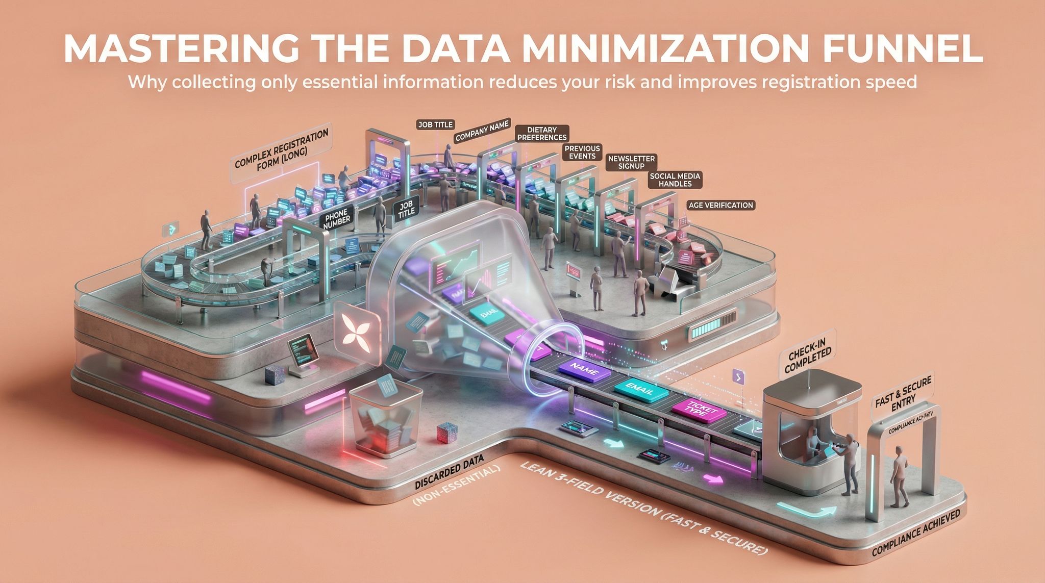 Mastering the Data Minimization Funnel
